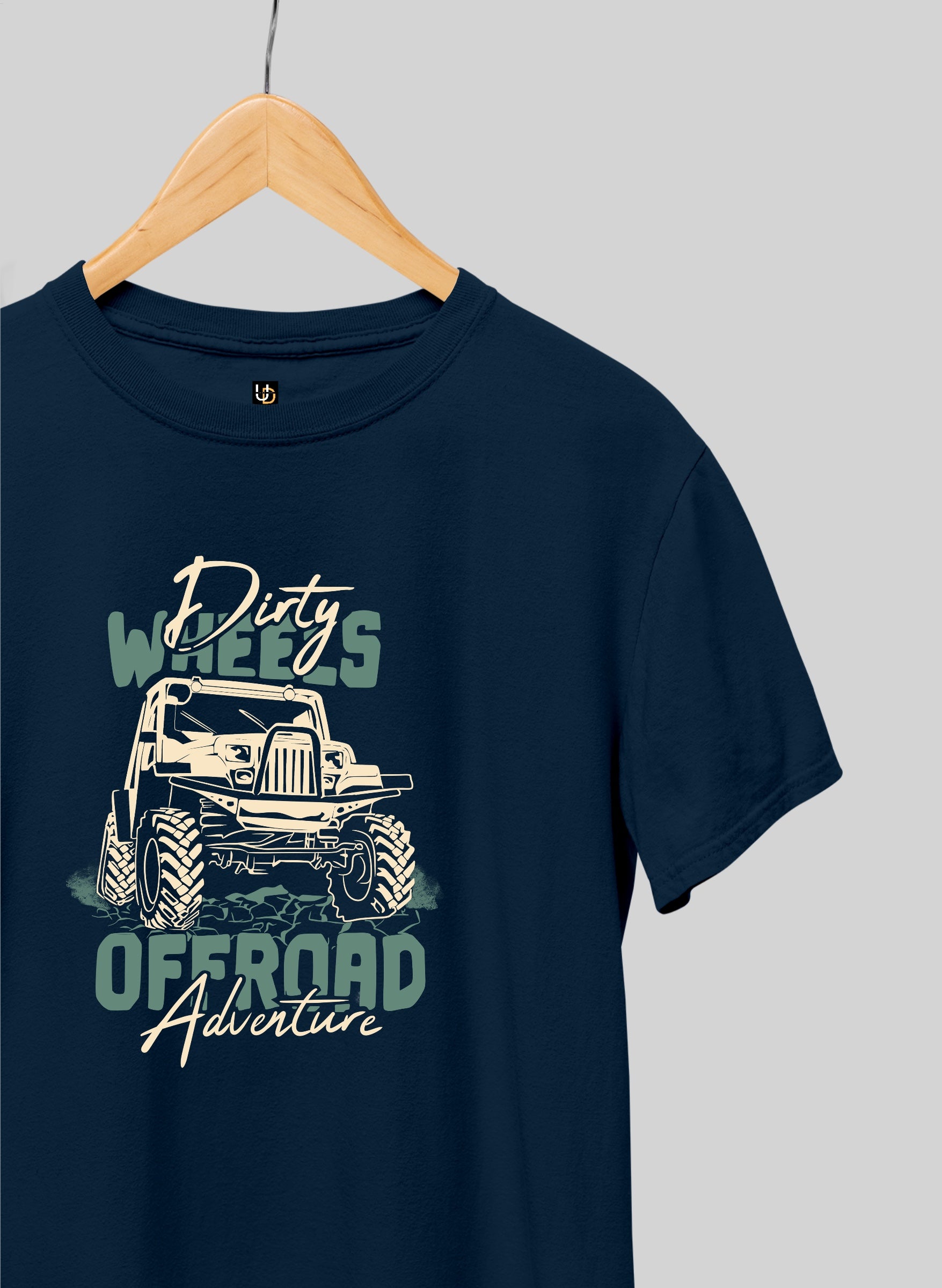 Dirty Wheels Half Sleeve T-Shirt