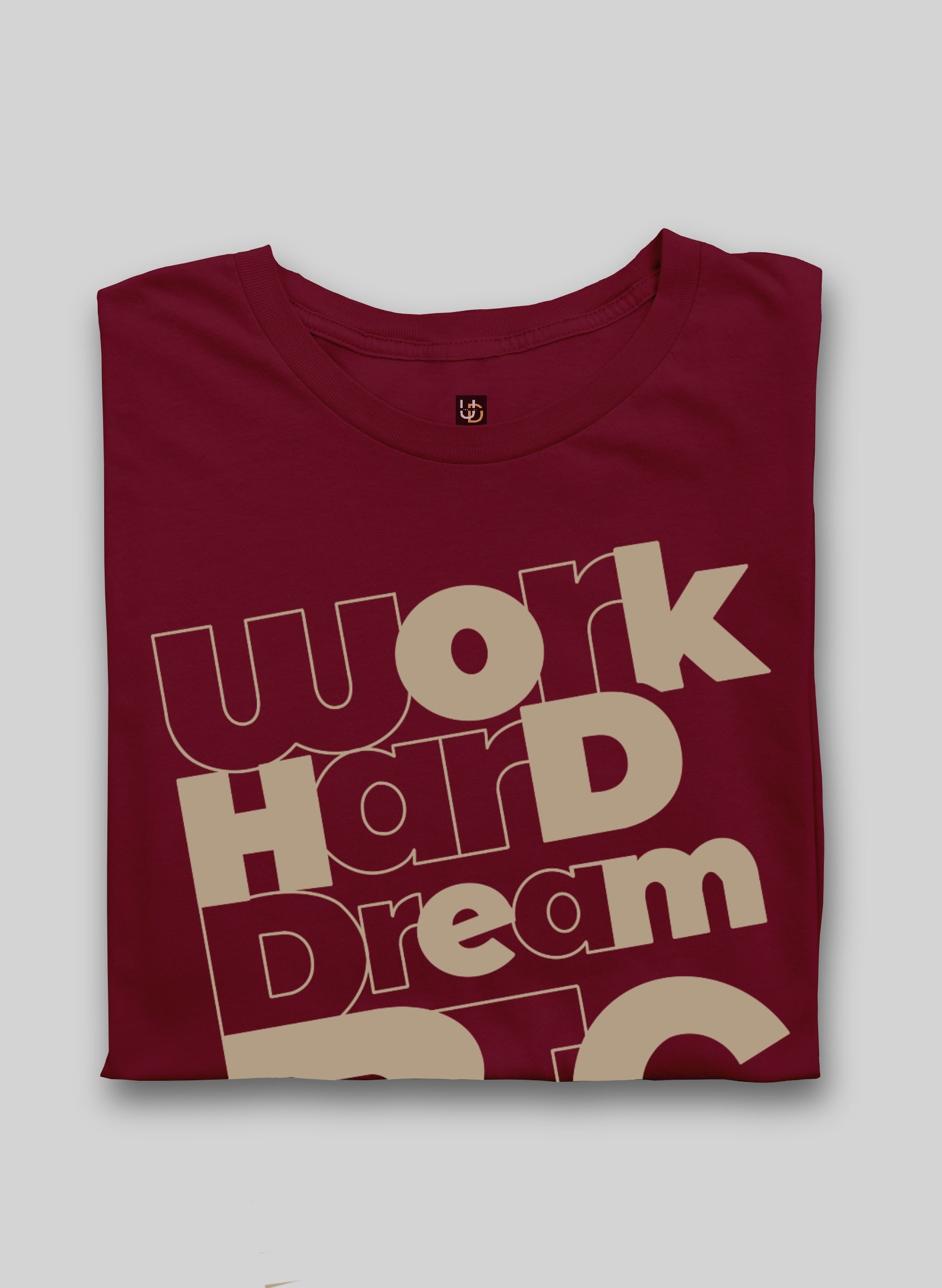 Work Hard Half Sleeve T-Shirt