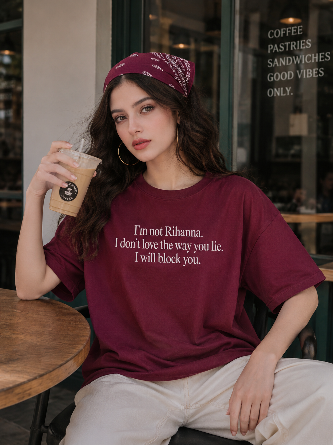 I Don't Love The Way You Lie Oversized T-shirt