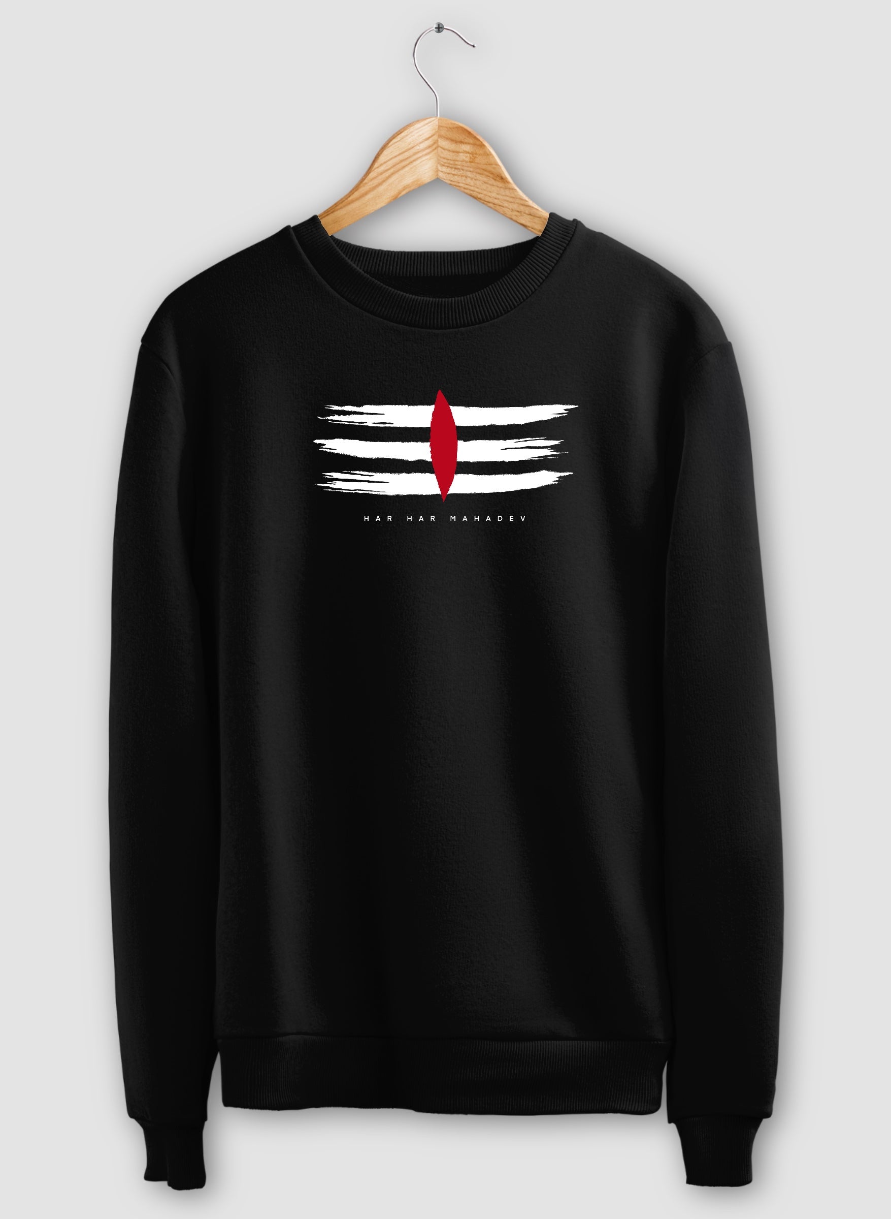 Shiv Ji Tilak Sweatshirt ( with Pockets )