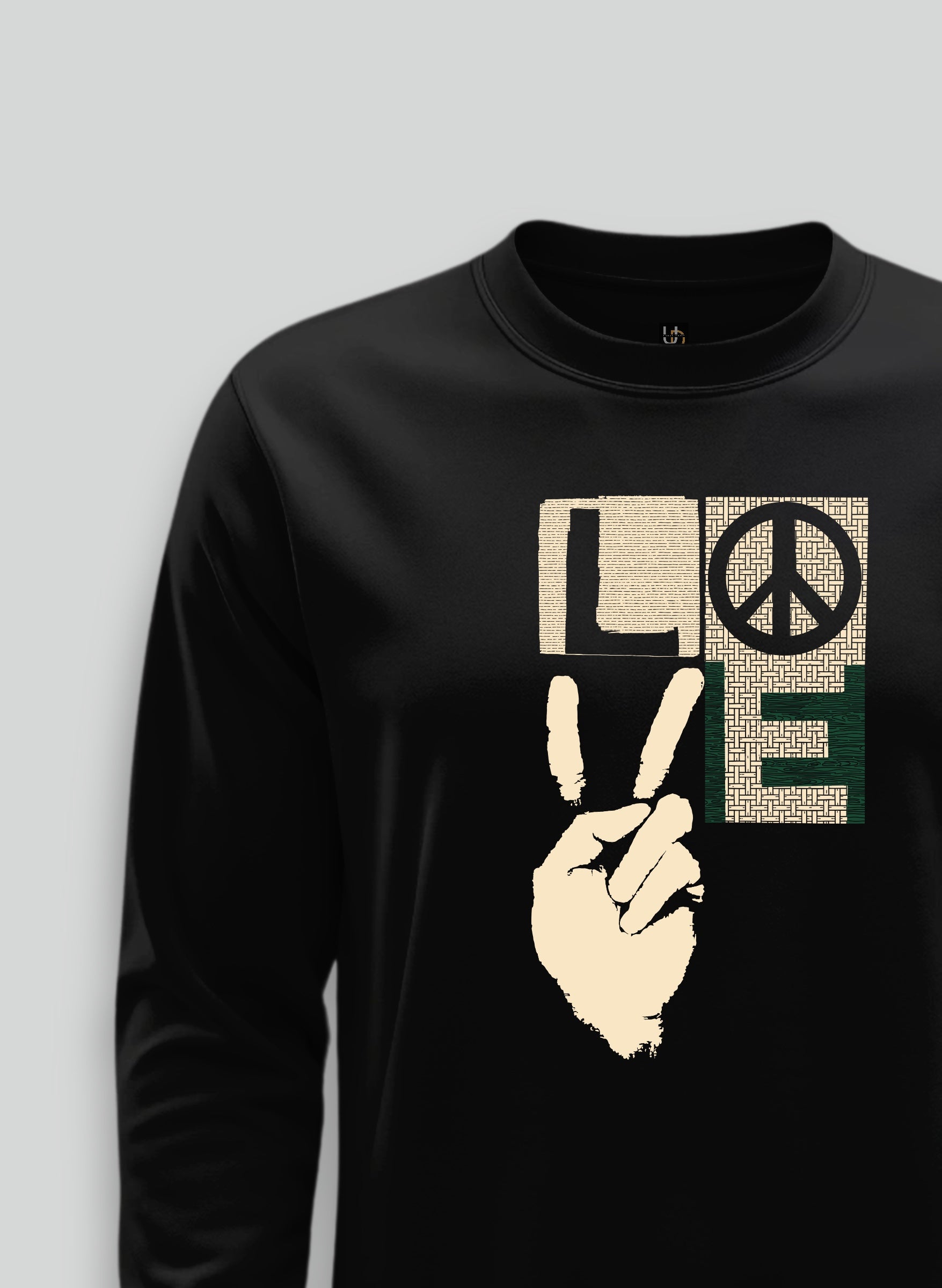 Love Black Sweatshirt