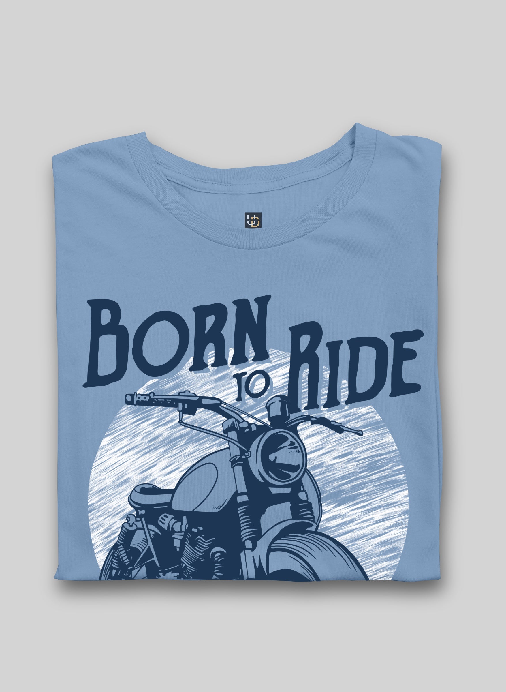 Born to Ride Half Sleeve T-Shirt