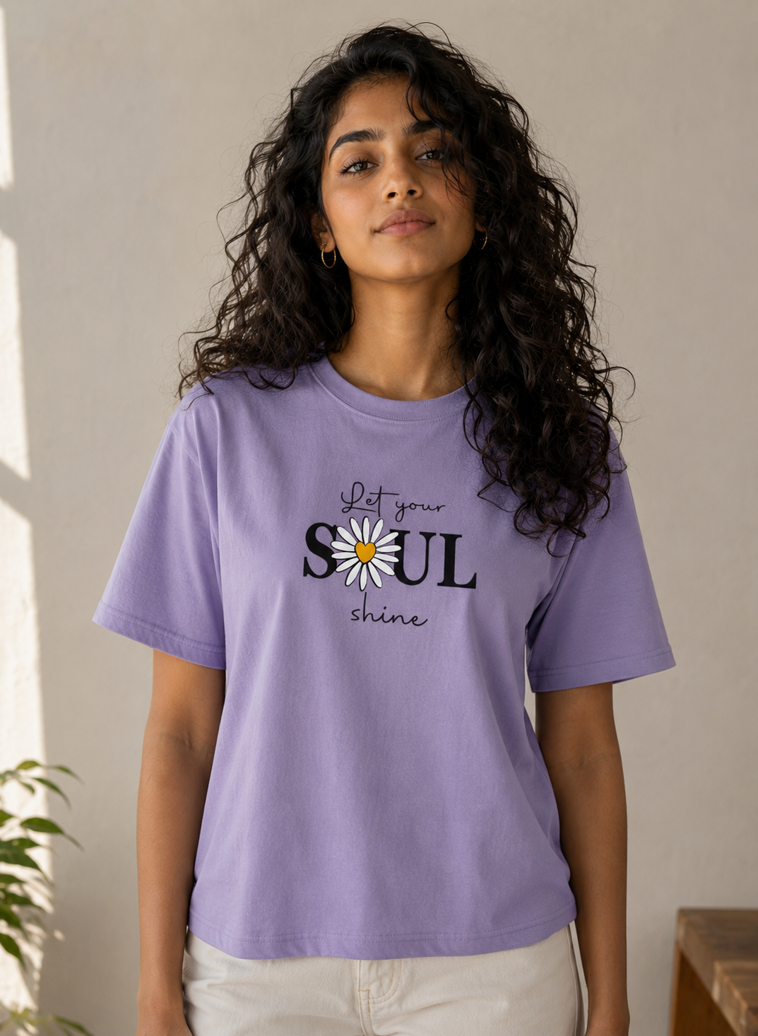 Let Your Soul Shine Half Sleeve T-Shirt