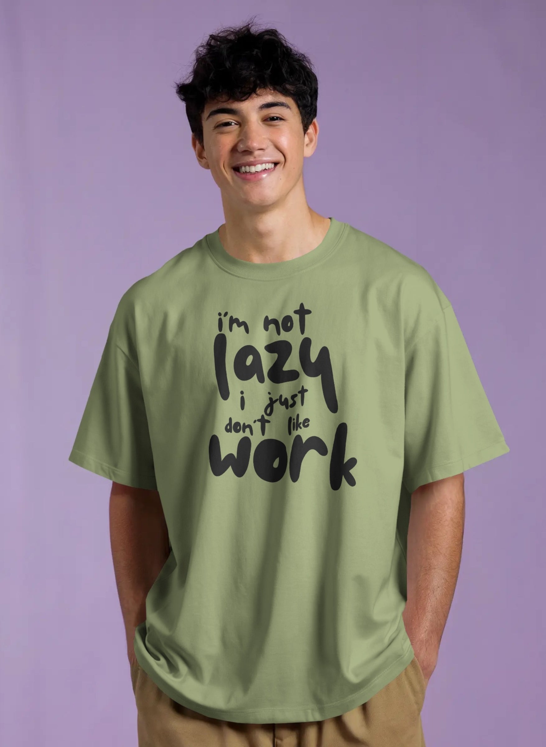 Lazy Oversized T-shirt