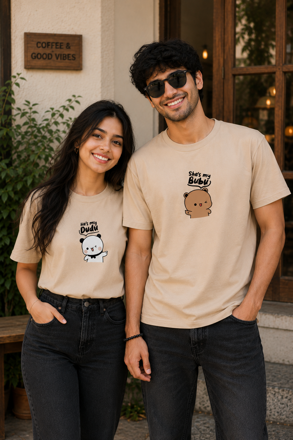 Dudu & Bubu Sandal Couple Tees