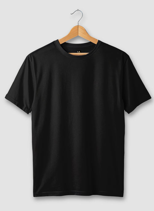 Black Half Sleeve T-Shirt