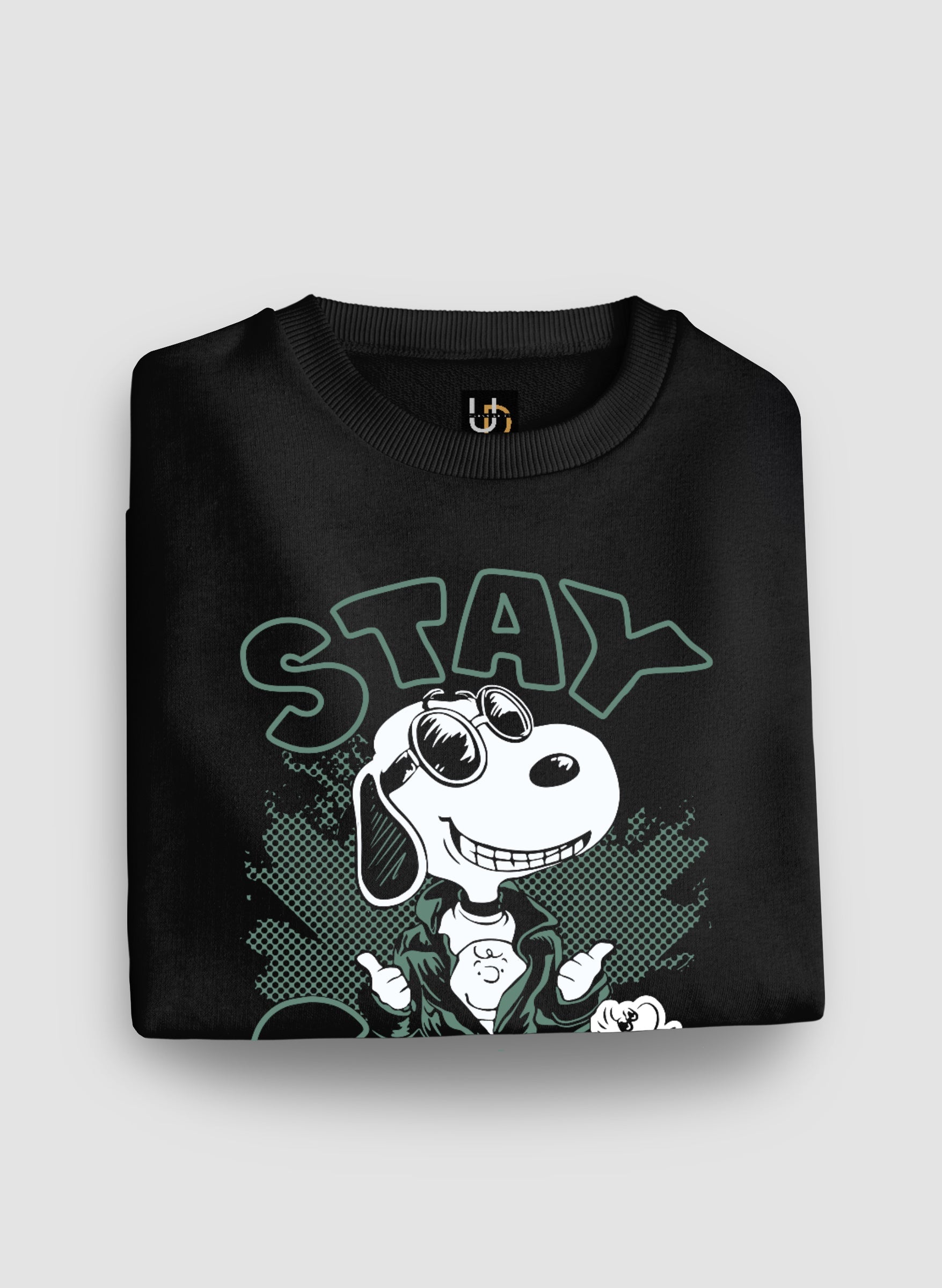 Stay Cool Black Sweatshirt