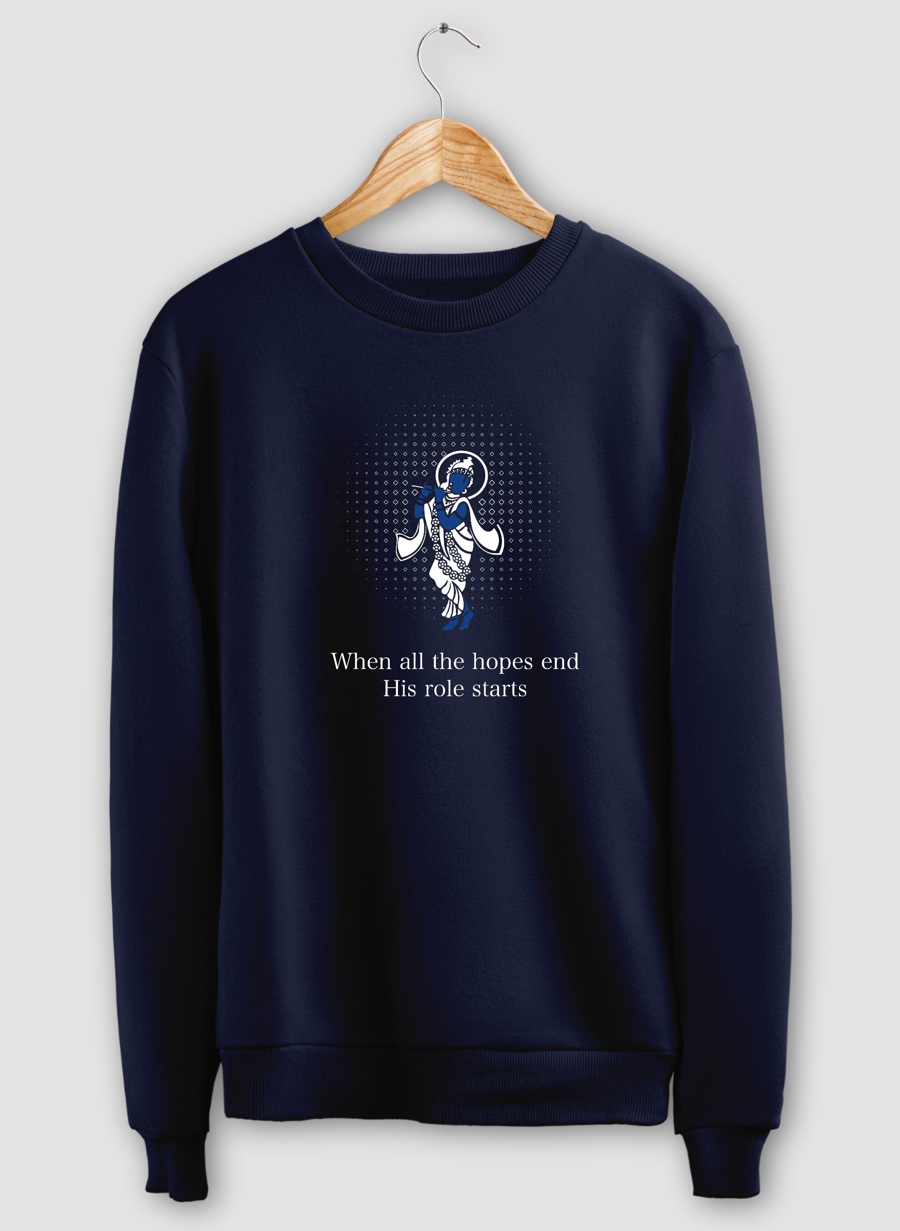 Krishna Sweatshirt ( with Pockets )