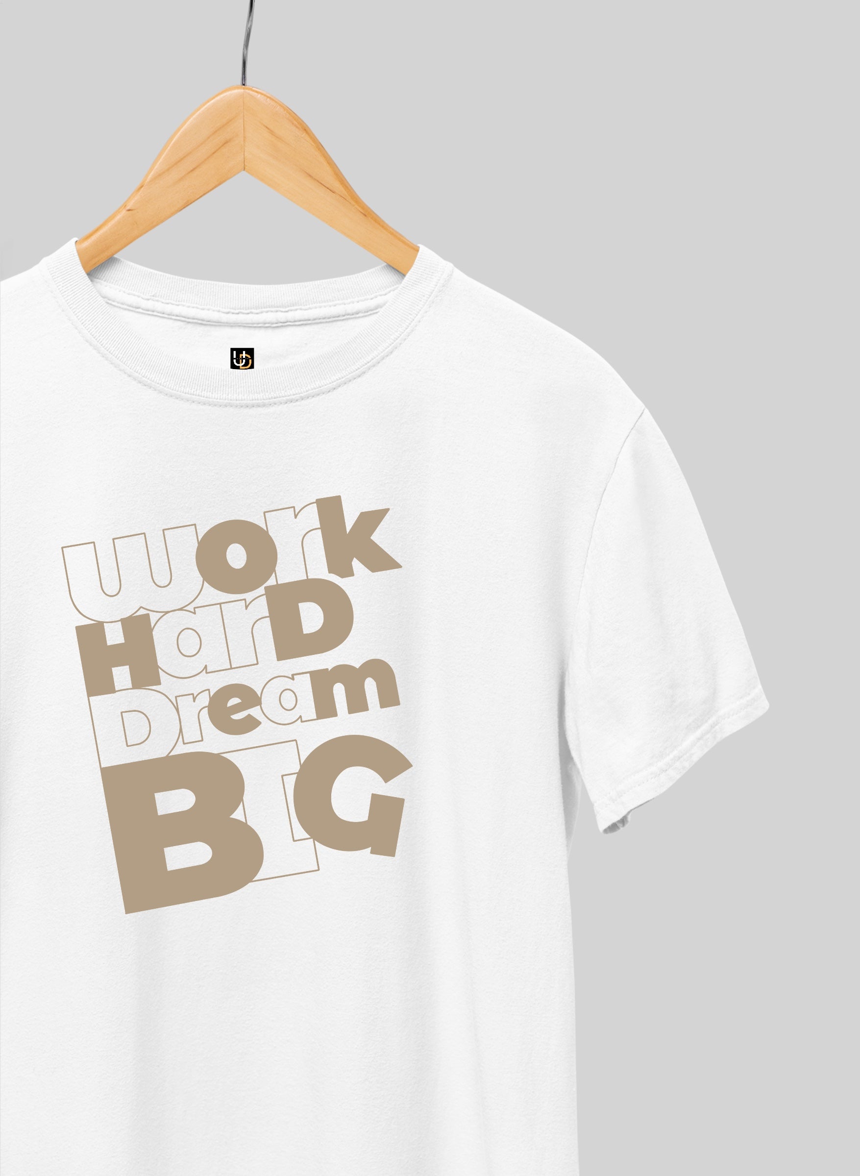 Work Hard Half Sleeve T-Shirt