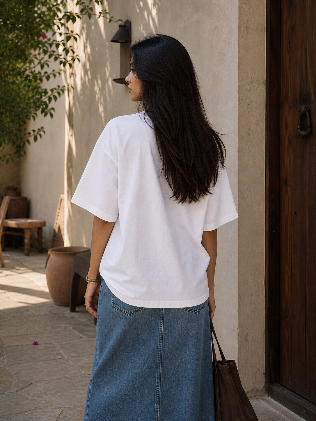 White Oversized T-shirt