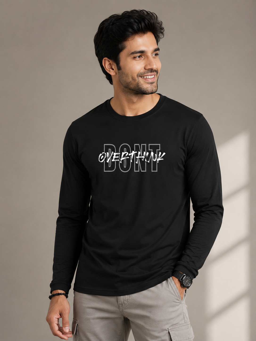 Don’t Overthink Full Sleeve T-Shirt