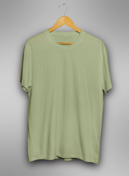 Plain Olive Green Oversized T-shirt