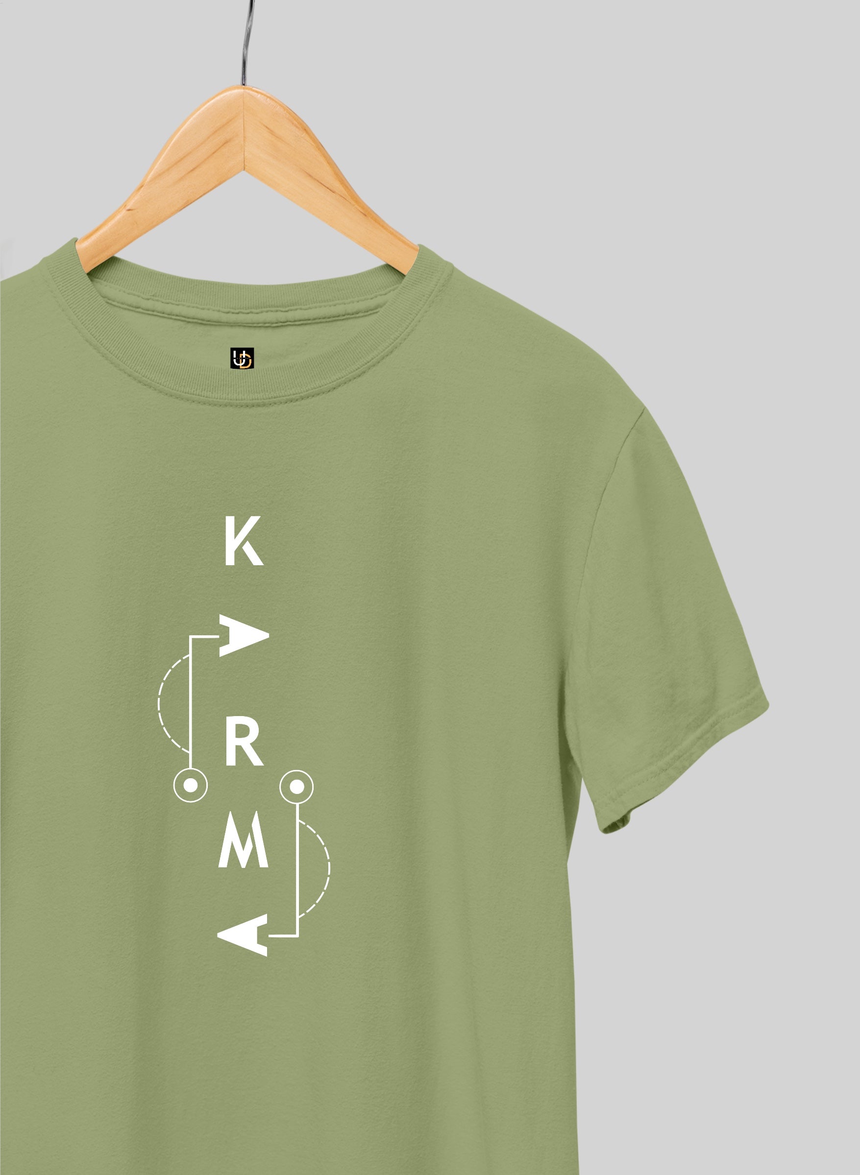 Karma Half Sleeve T-Shirt