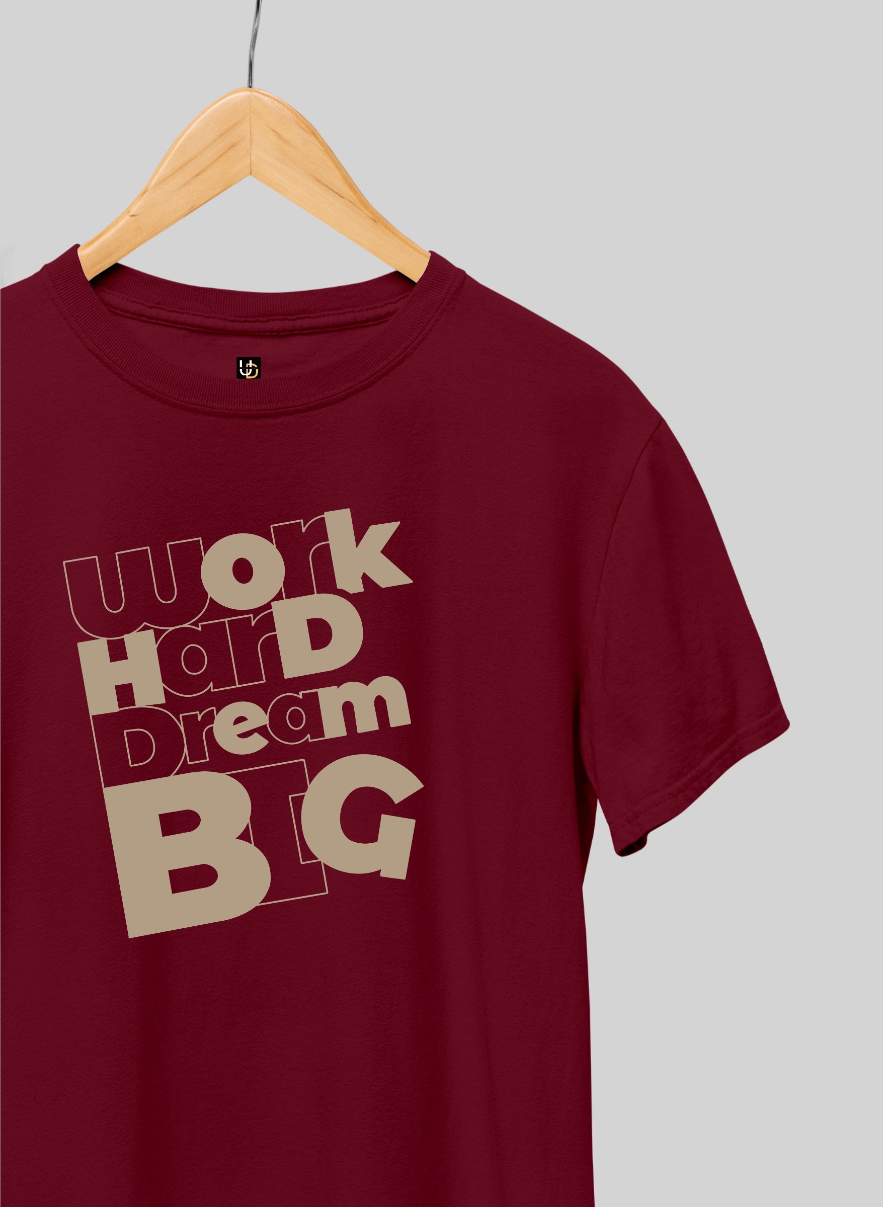 Work Hard Half Sleeve T-Shirt