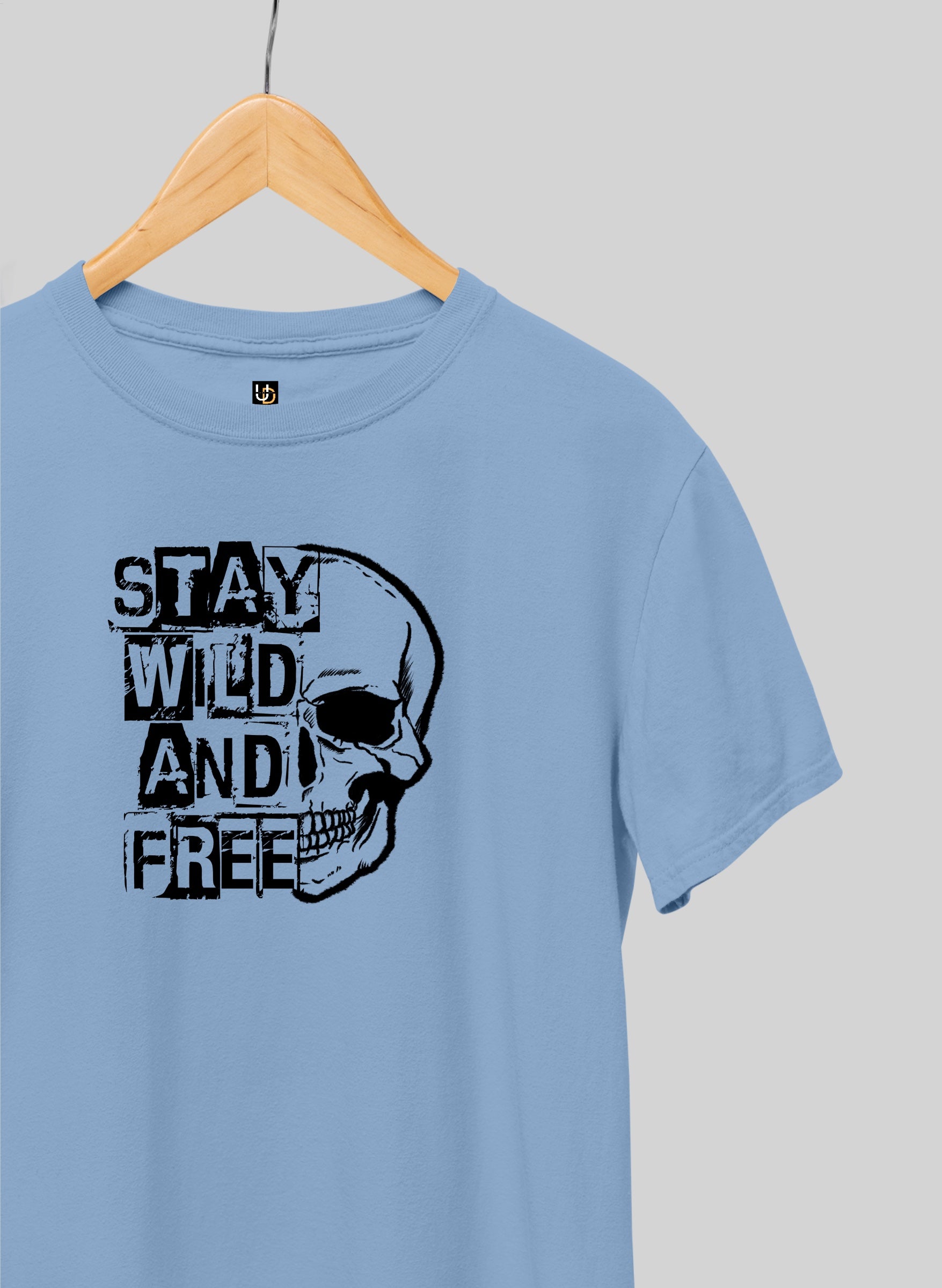 Stay Wild and Free Half Sleeve T-Shirt