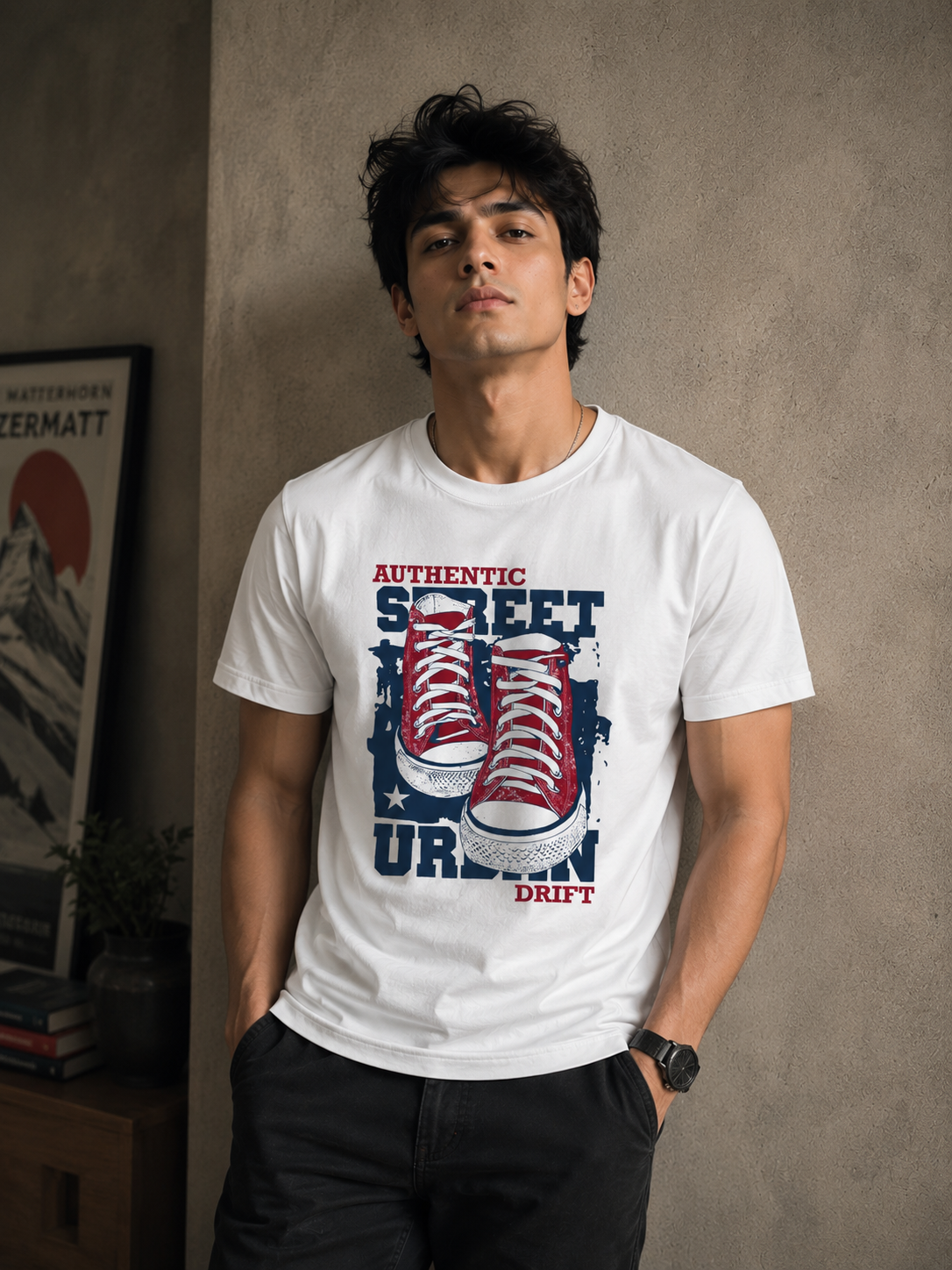 URBAN STREET Half Sleeve T-Shirt