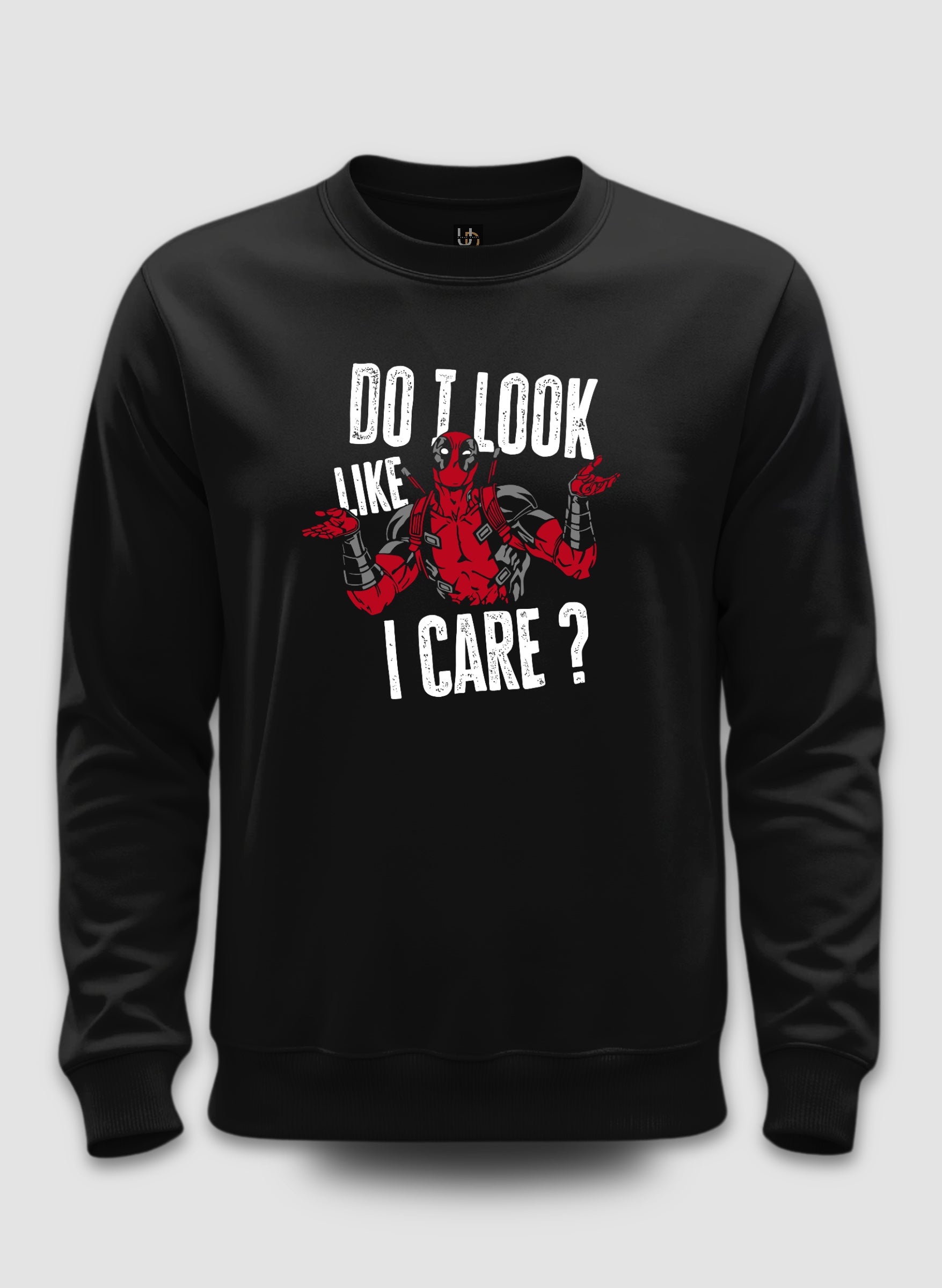 Do I care Black Sweatshirt
