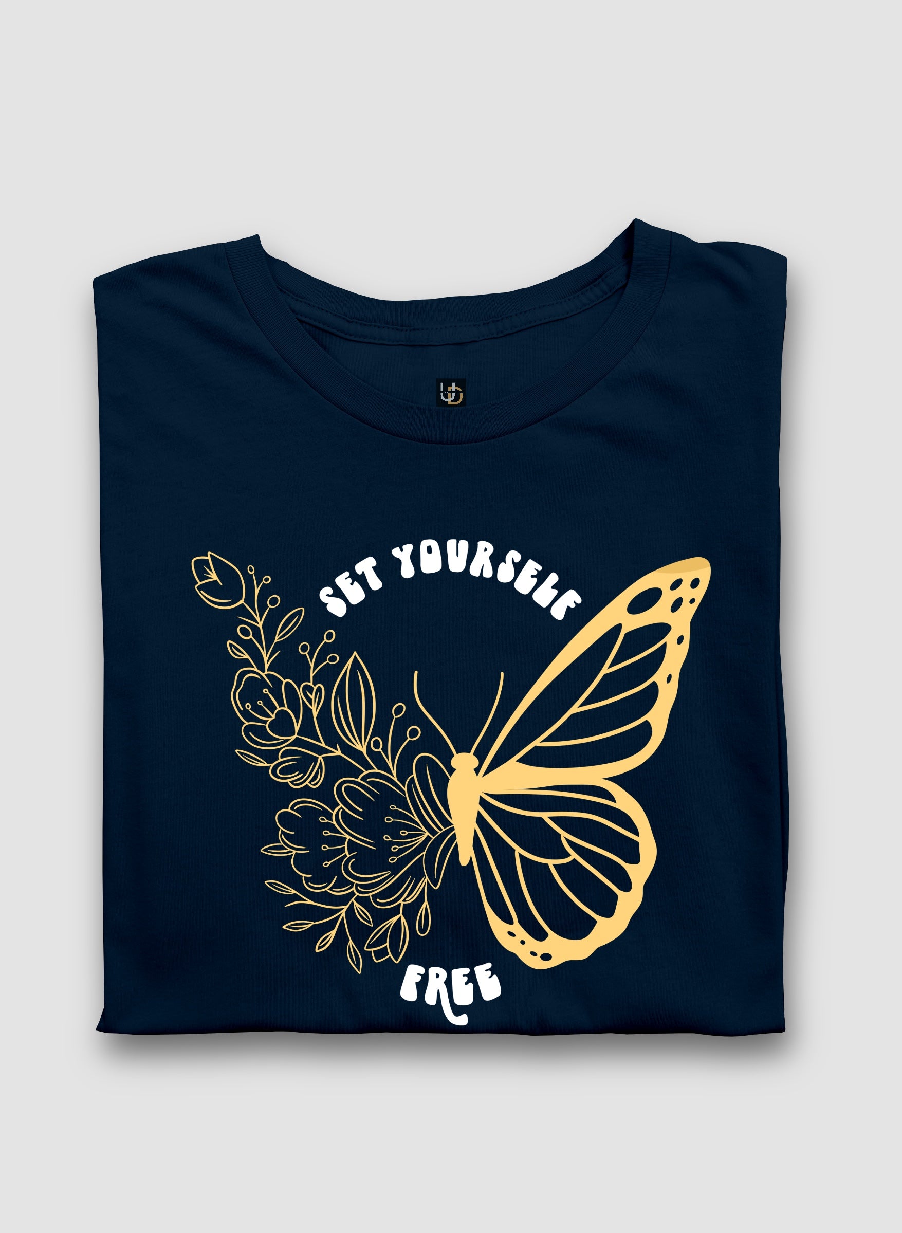 Set Yourself Free Half Sleeve T-Shirt