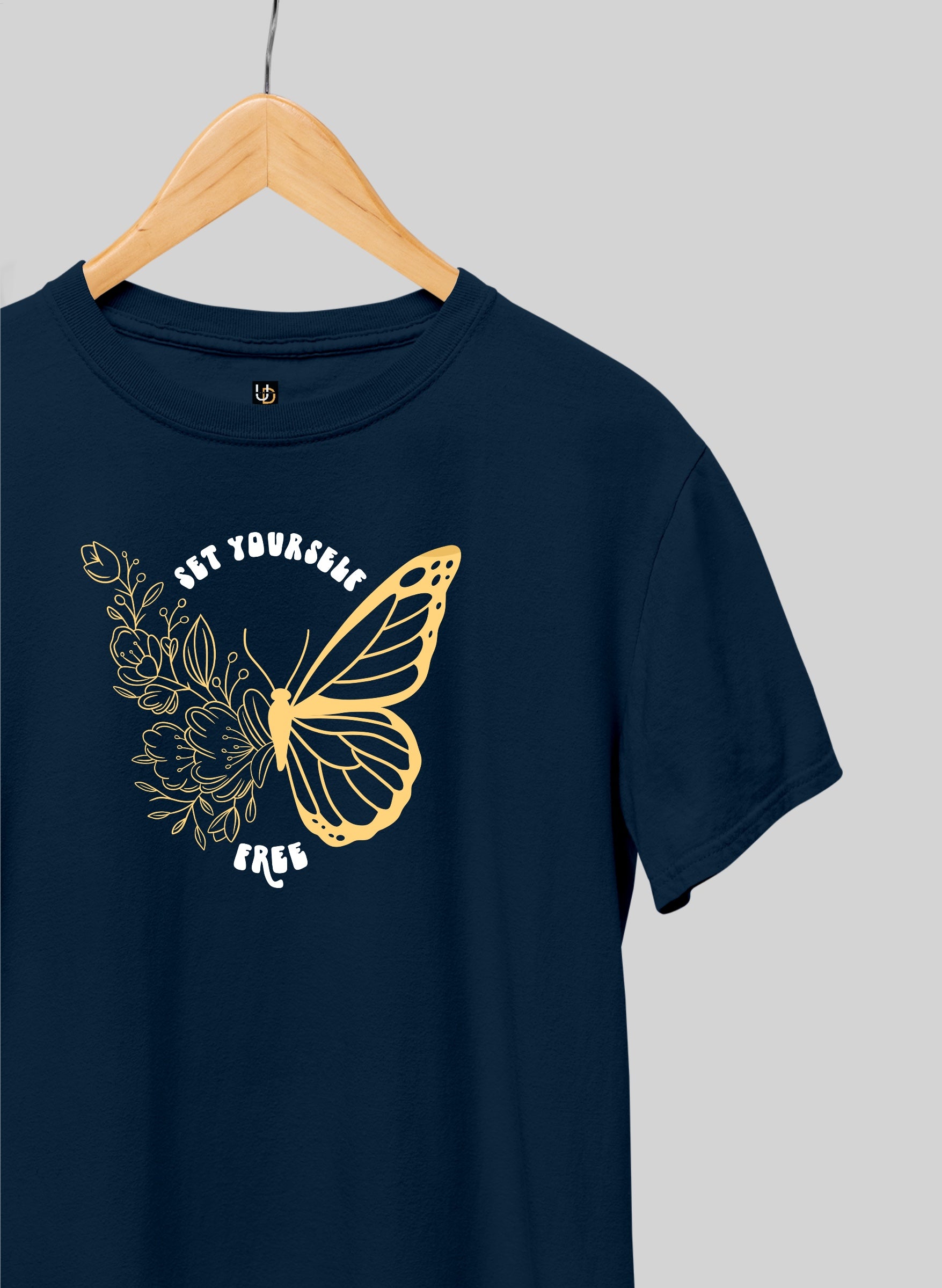 Set Yourself Free Half Sleeve T-Shirt