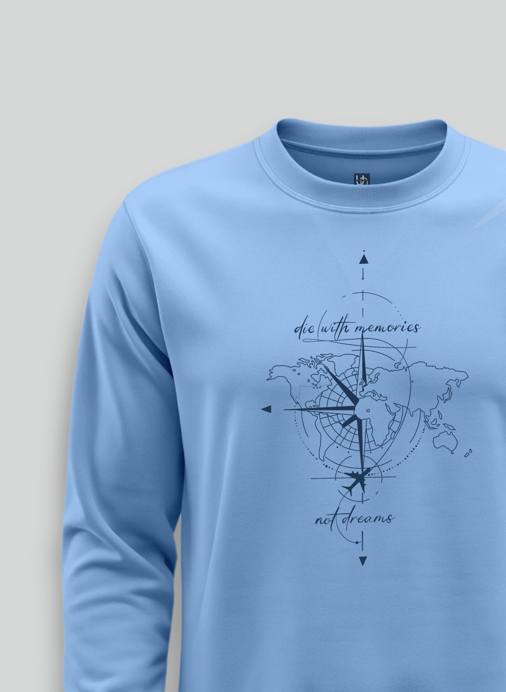 Memories Sky Blue Sweatshirt