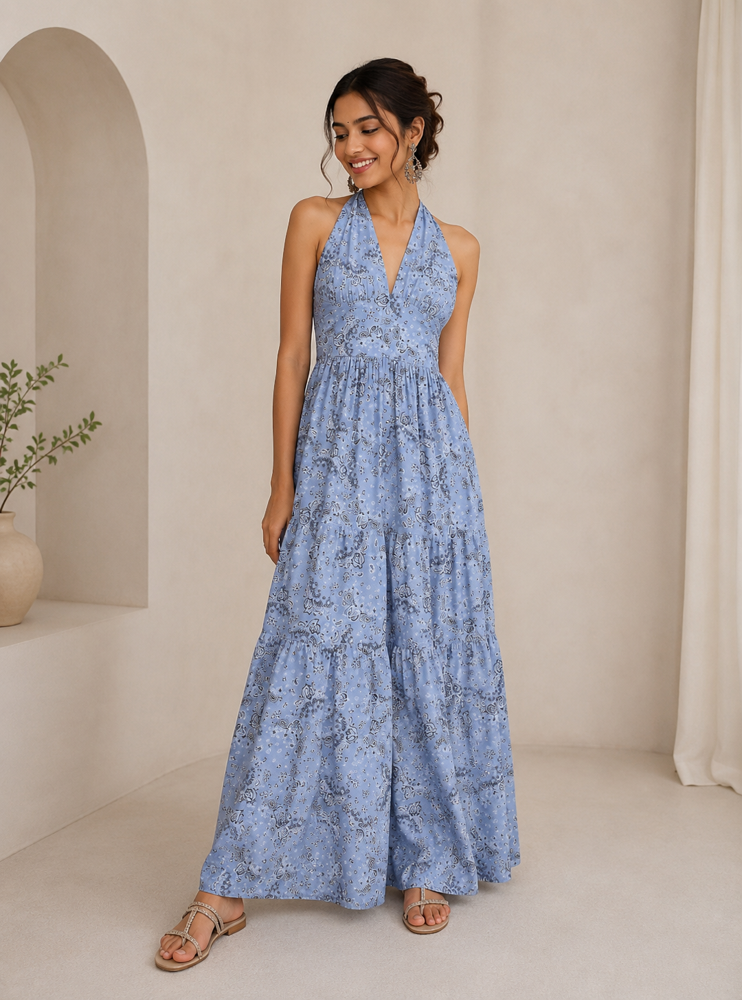 Bluebell Halter Neck Dress
