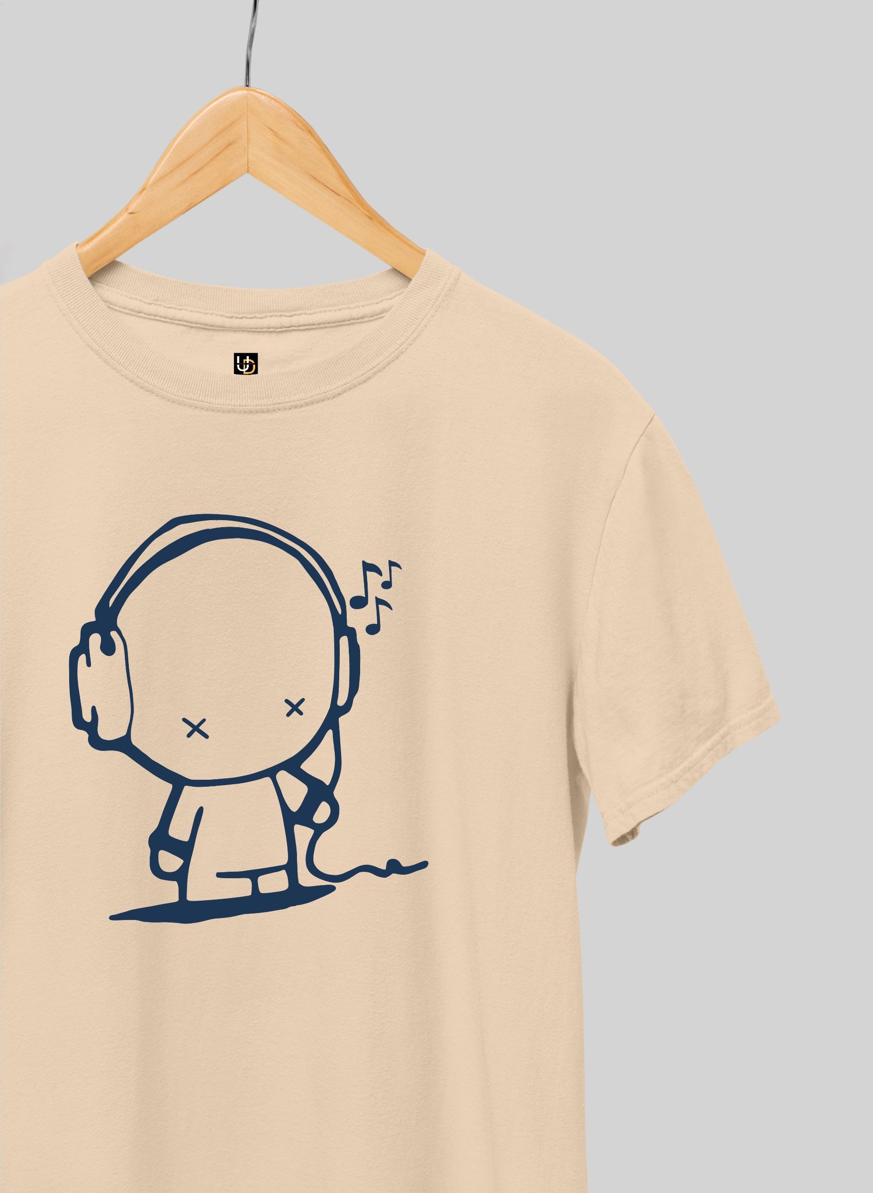 Tune Out Sandal Half Sleeve T-Shirt