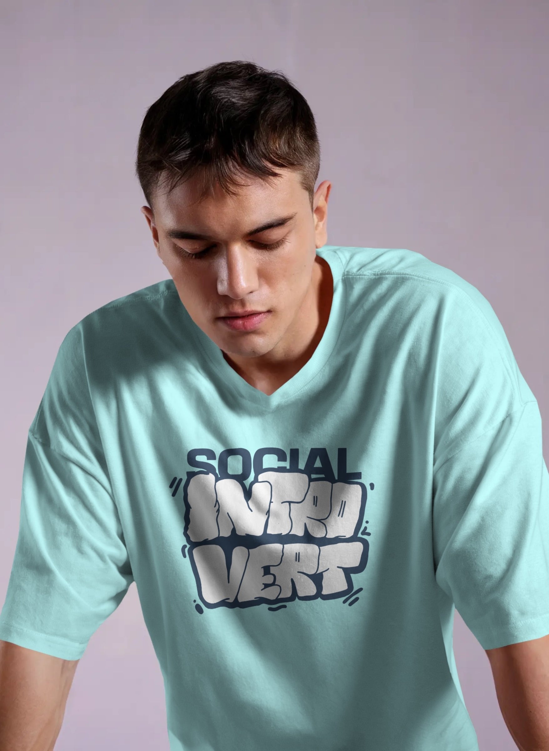 Social Introvert Oversized T-shirt