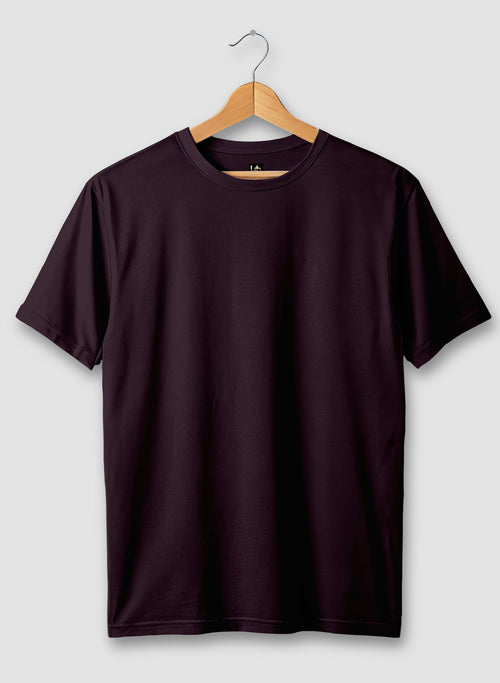 Wine Half Sleeve T-Shirt