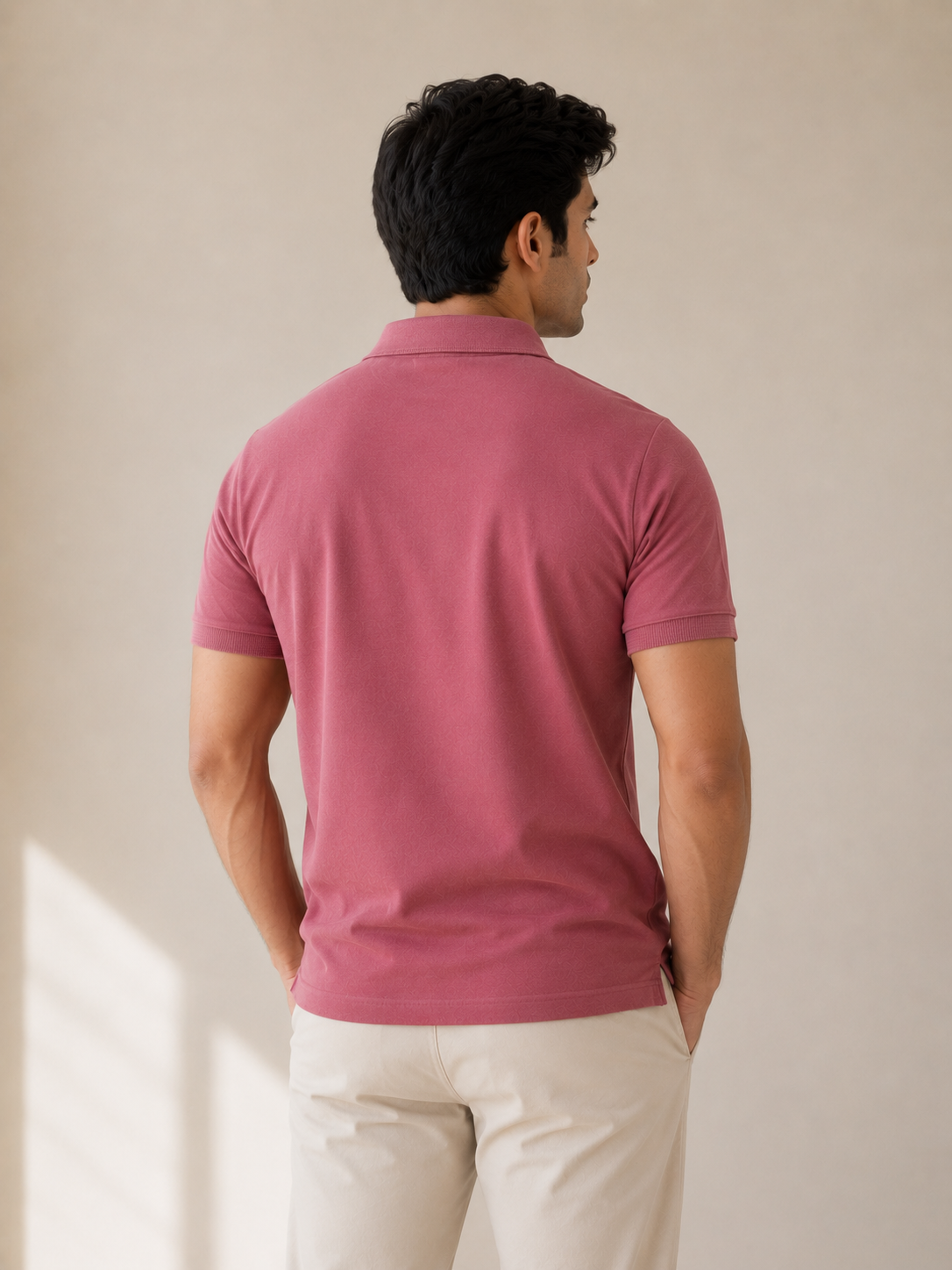 Berry Pink Polo T-shirt