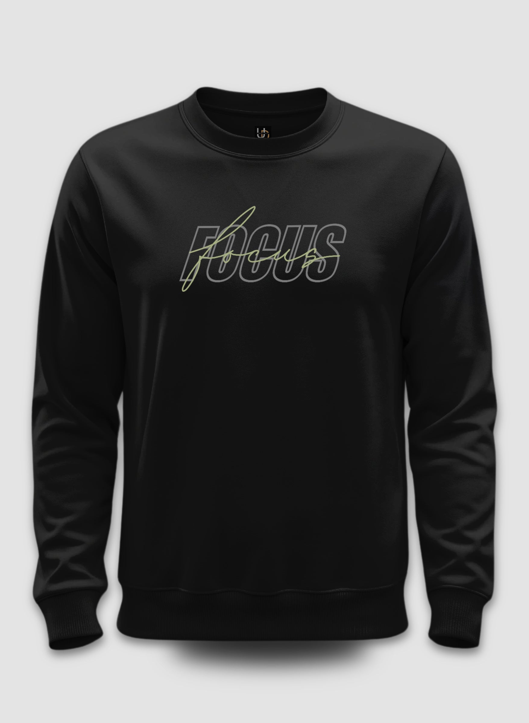 Focus Black Sweatshirt