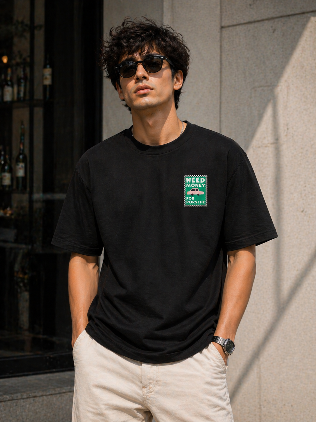 Need Money Oversized T-shirt