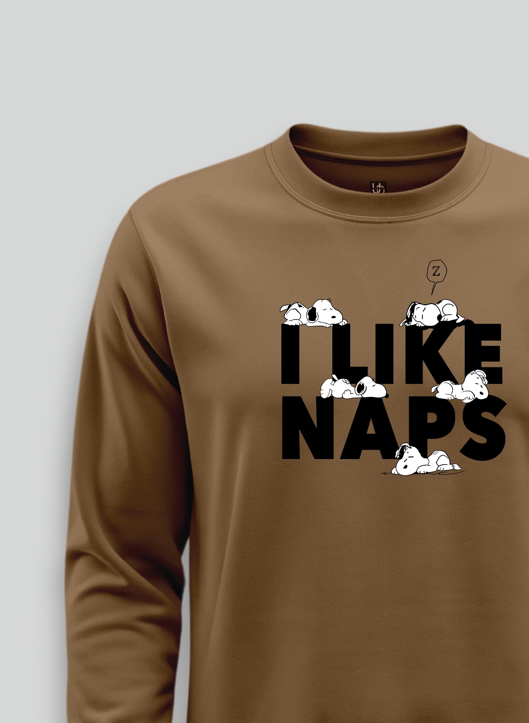 I like Naps Beige Sweatshirt