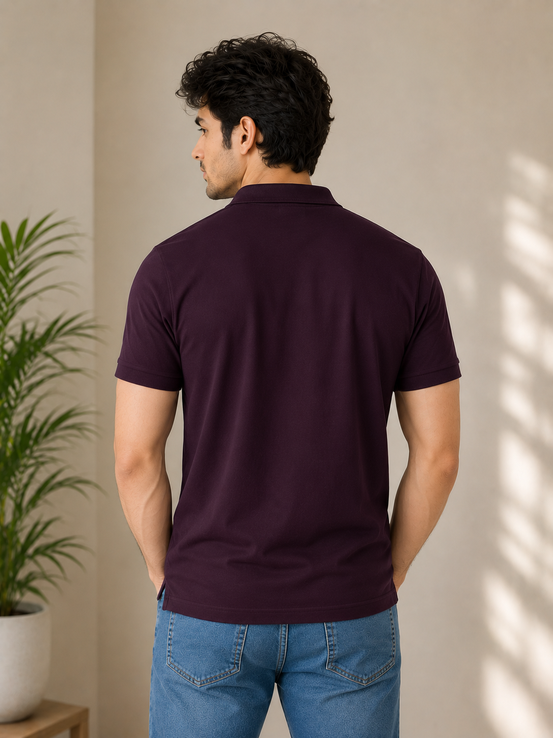 Wine Polo T-shirt