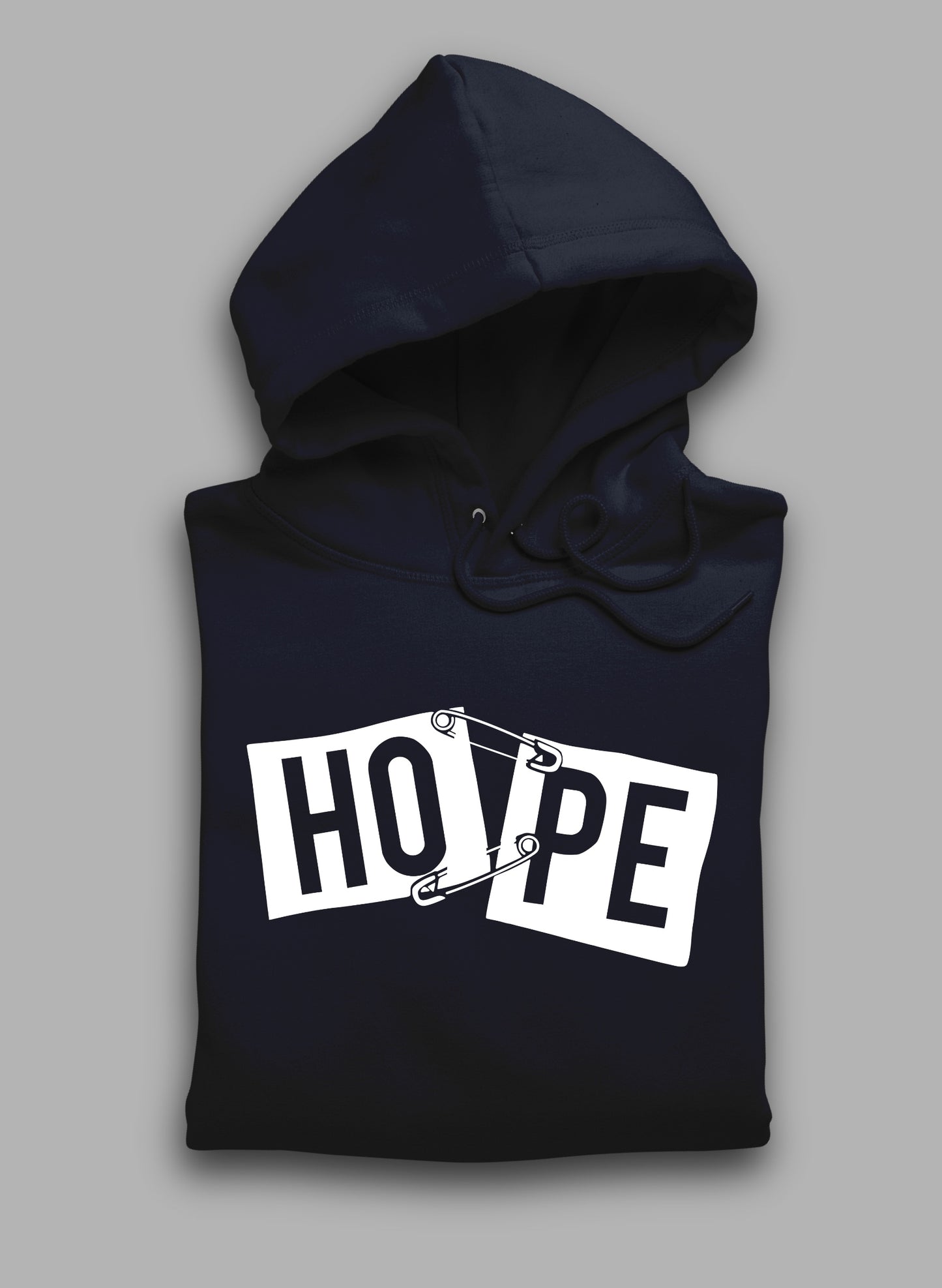 HOPE Navy Winter Hoodie