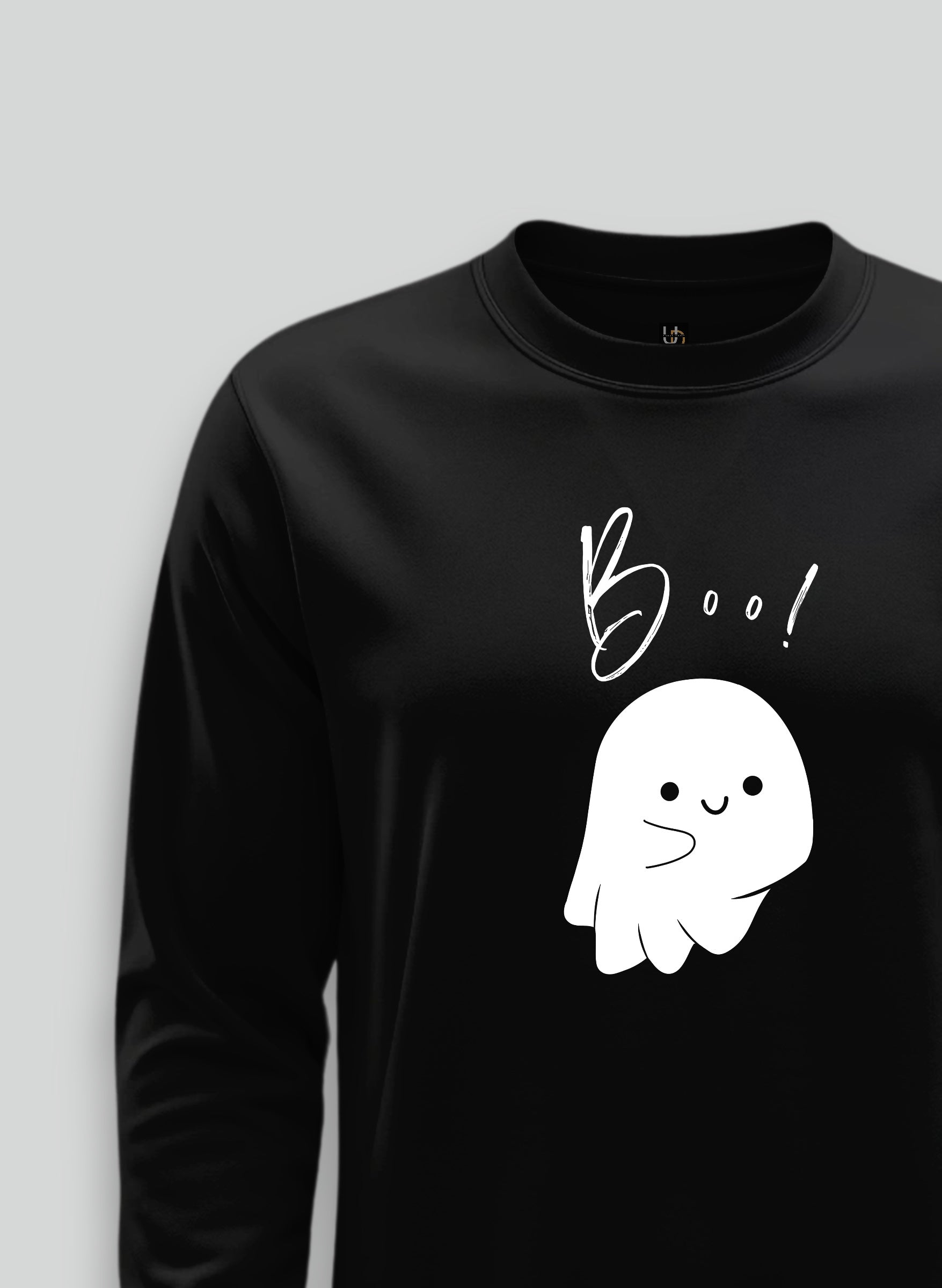 Boo Black Sweatshirt