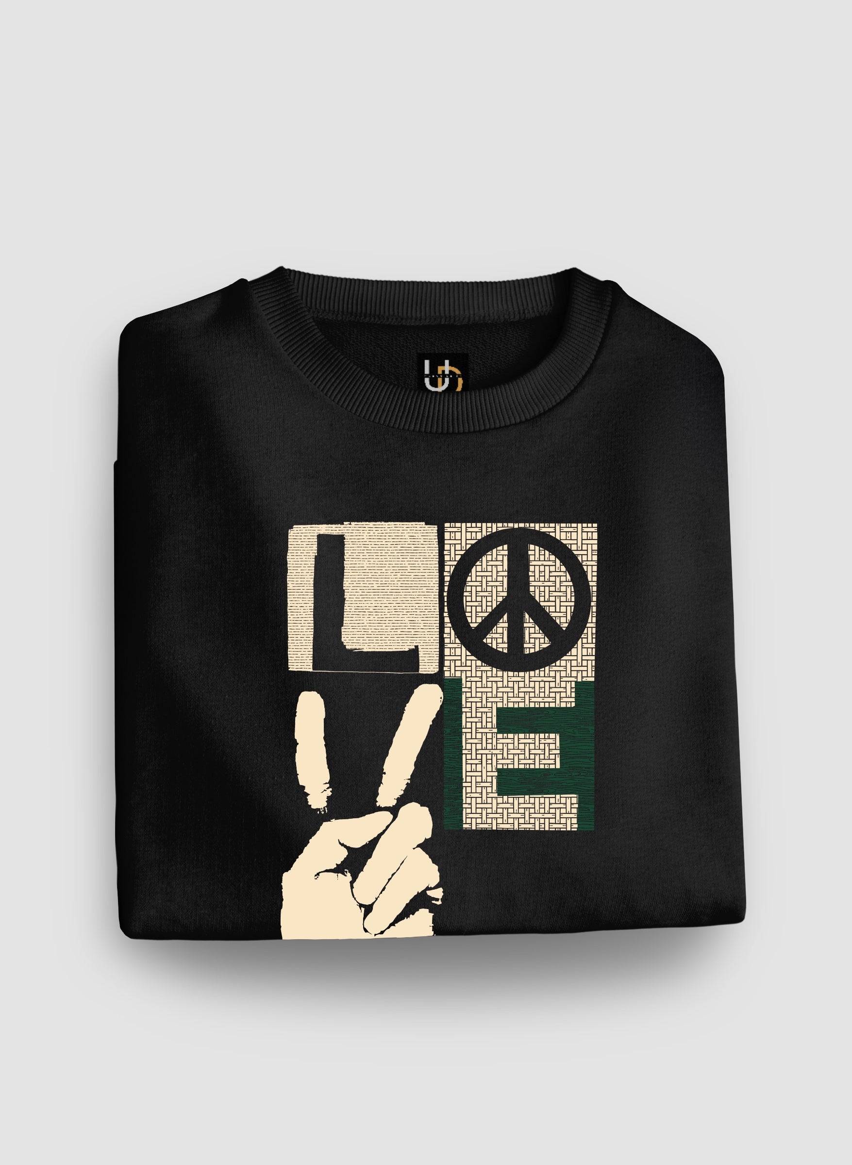 Love Black Sweatshirt