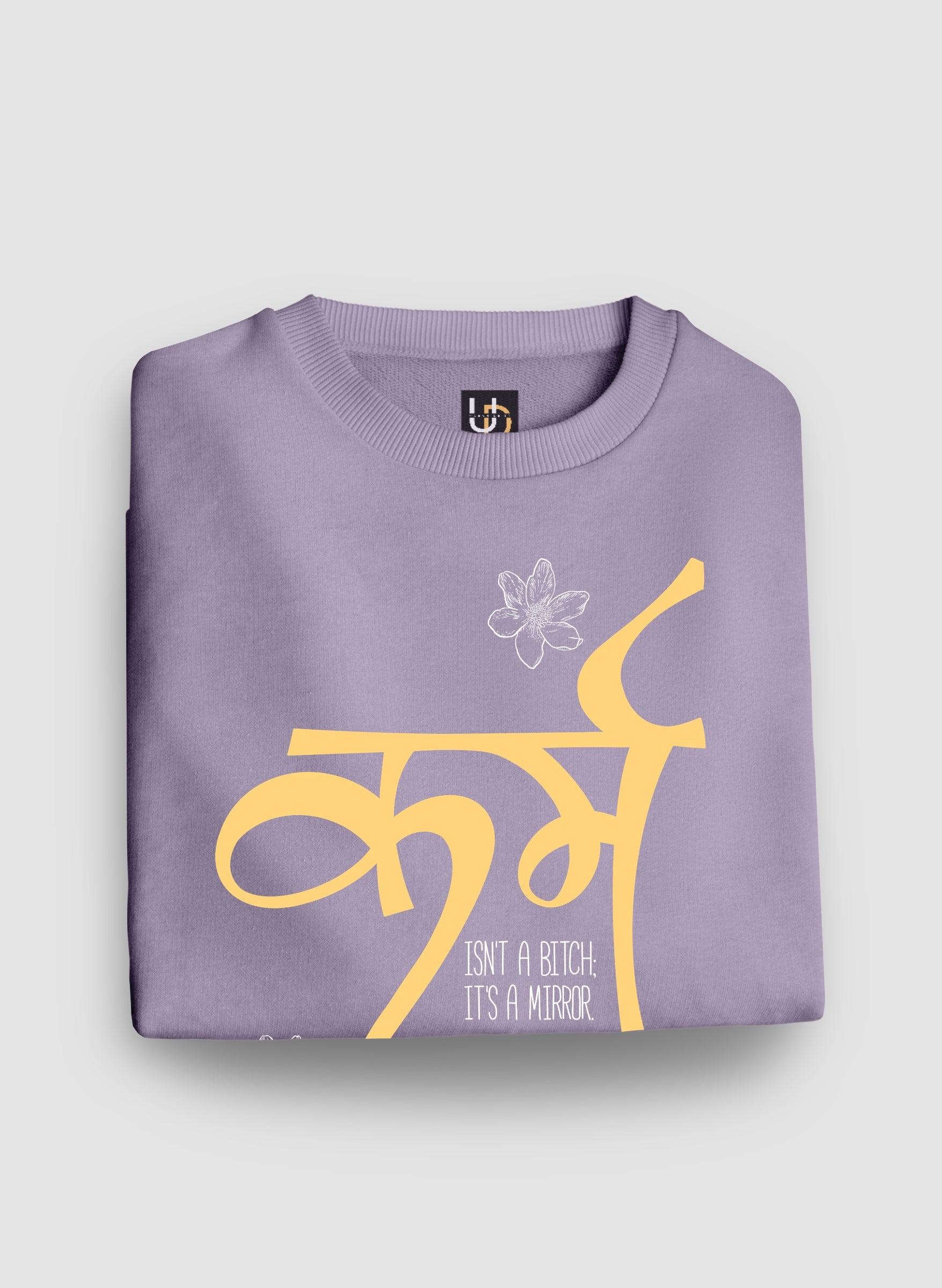 Karm is a mirror Lavender Sweatshirt
