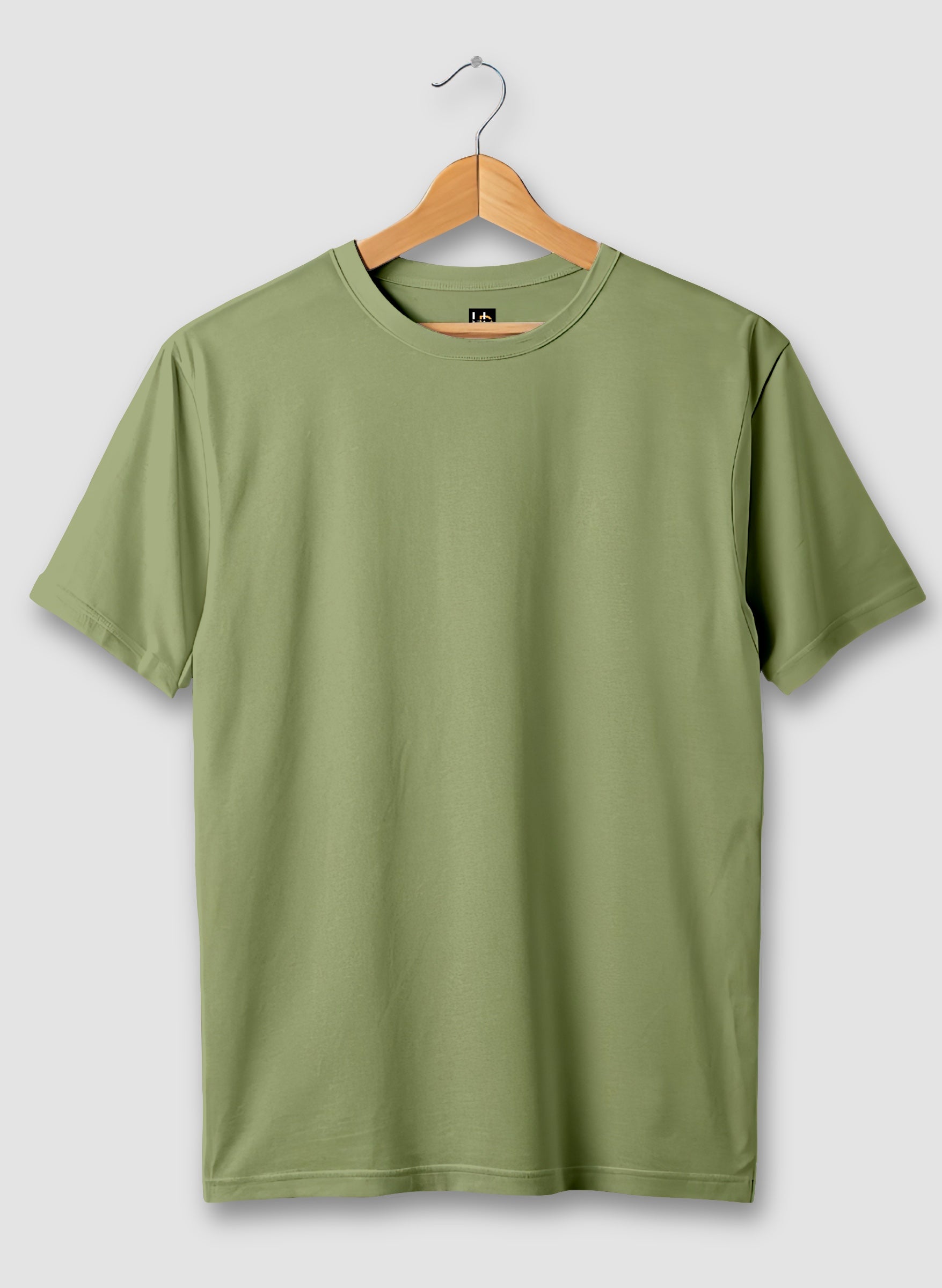 Olive Green Half Sleeve T-Shirt