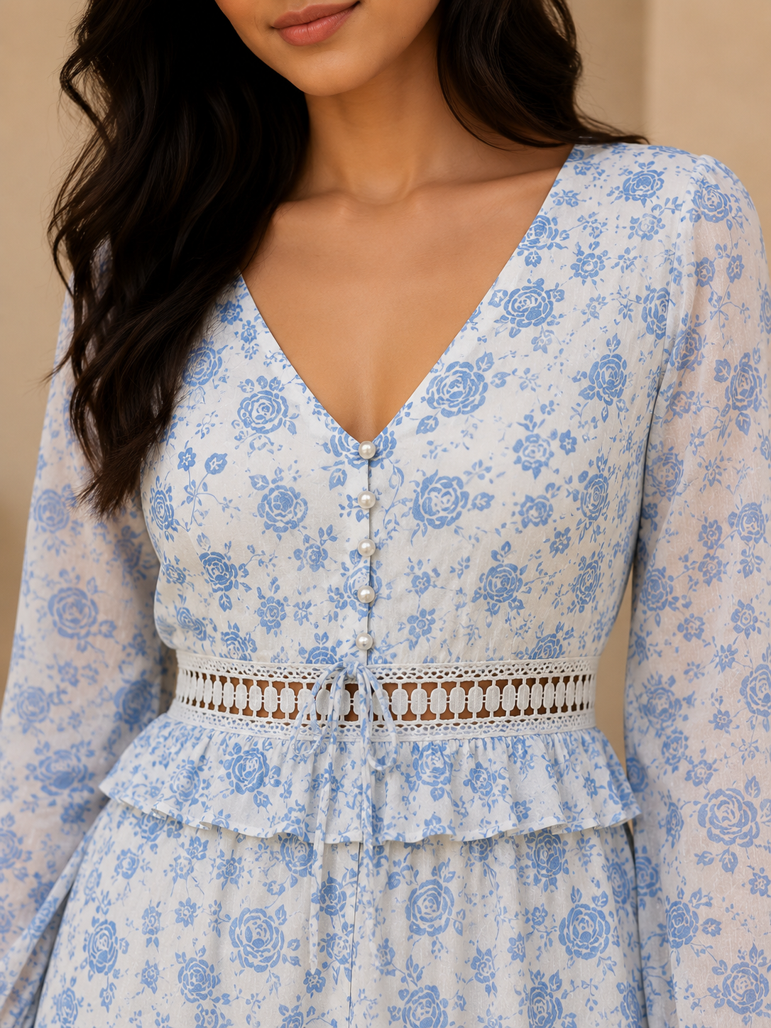Cloudberry Ruffle Romper