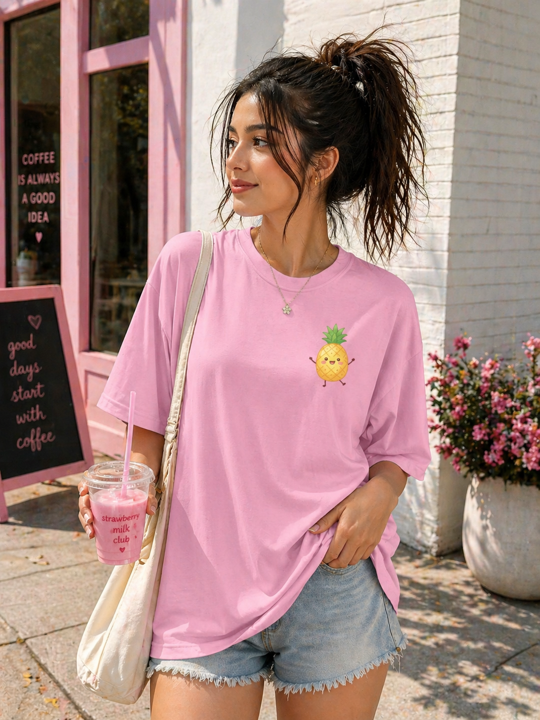 Pineapple Oversized T-shirt