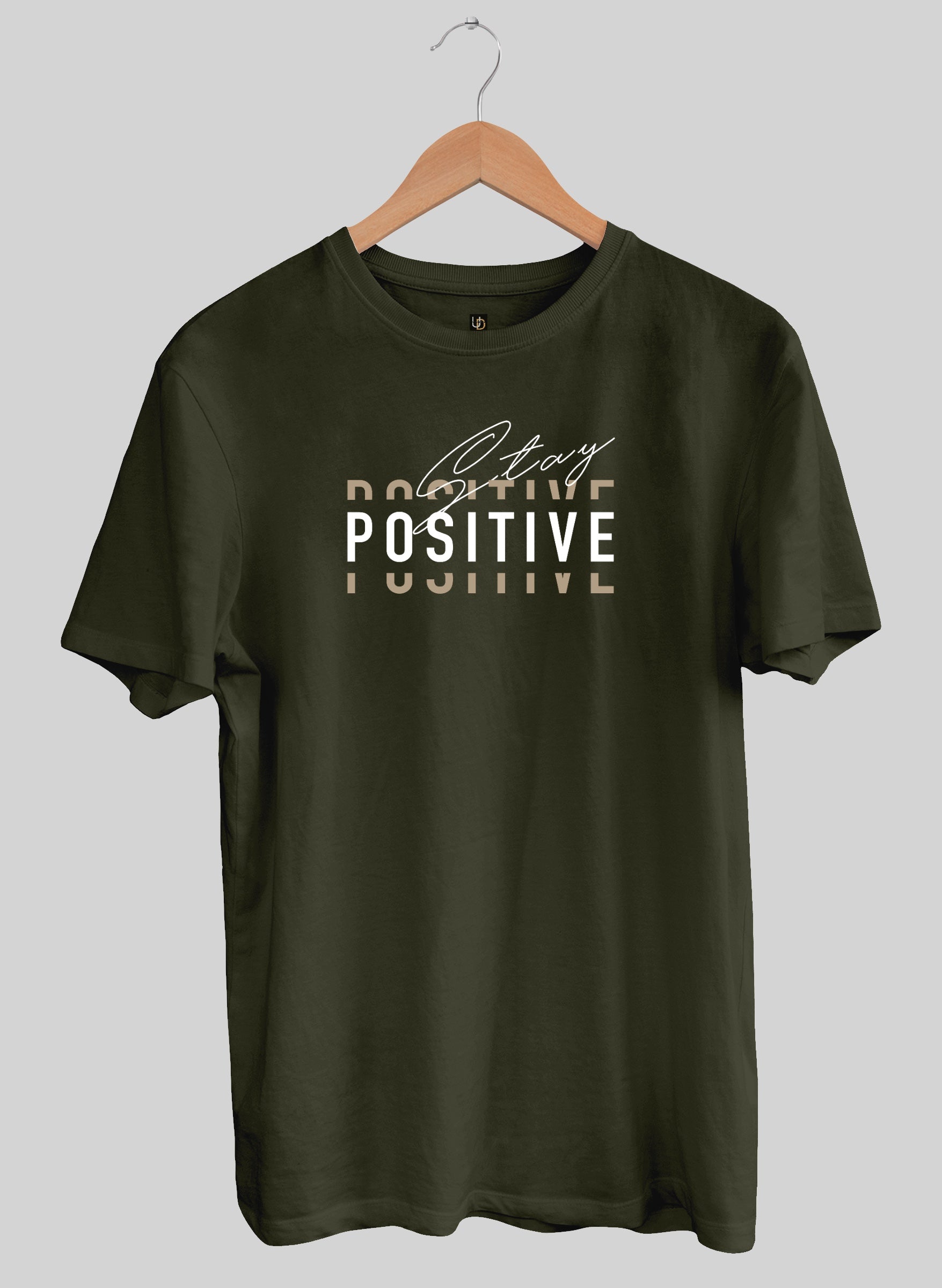 Stay Positive Half Sleeve T-Shirt