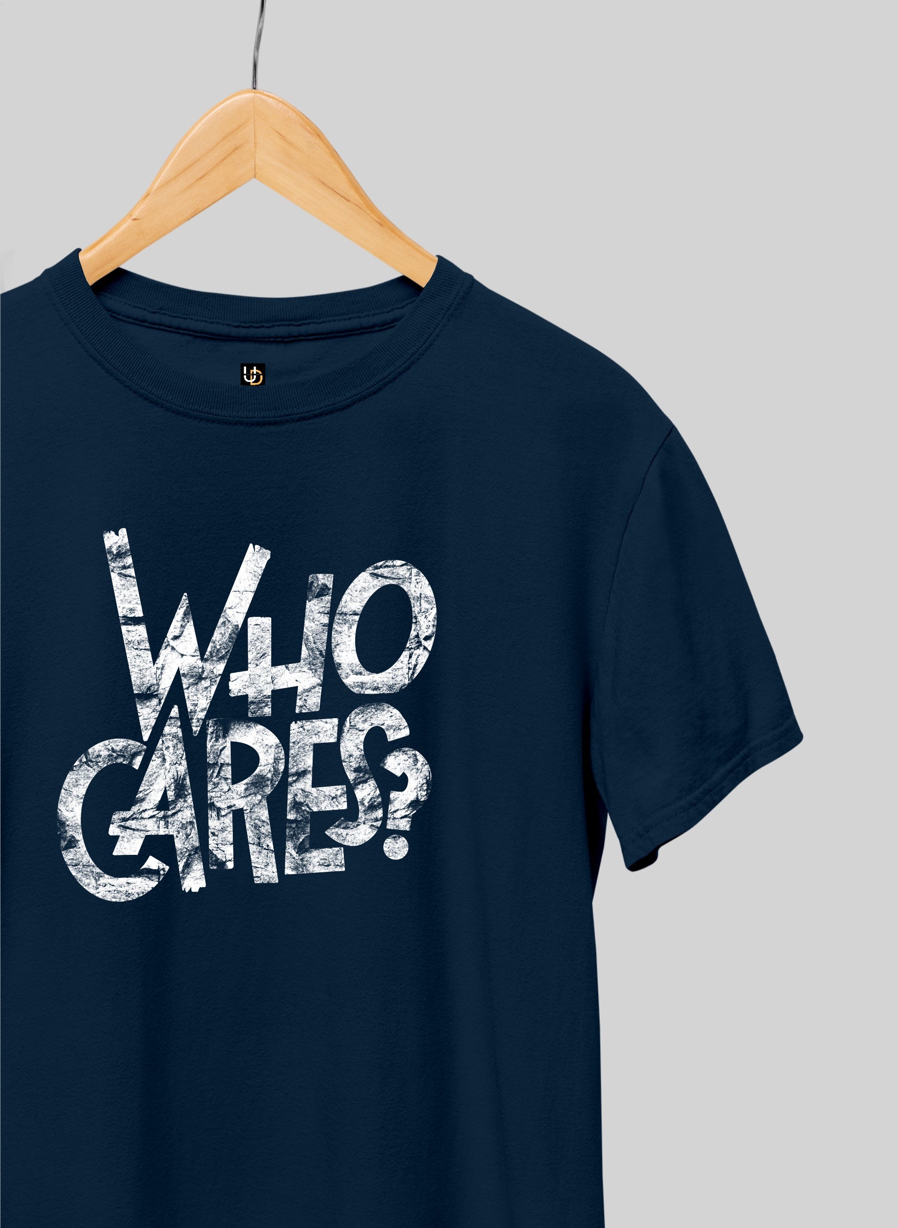 Who Cares Half Sleeve T-Shirt