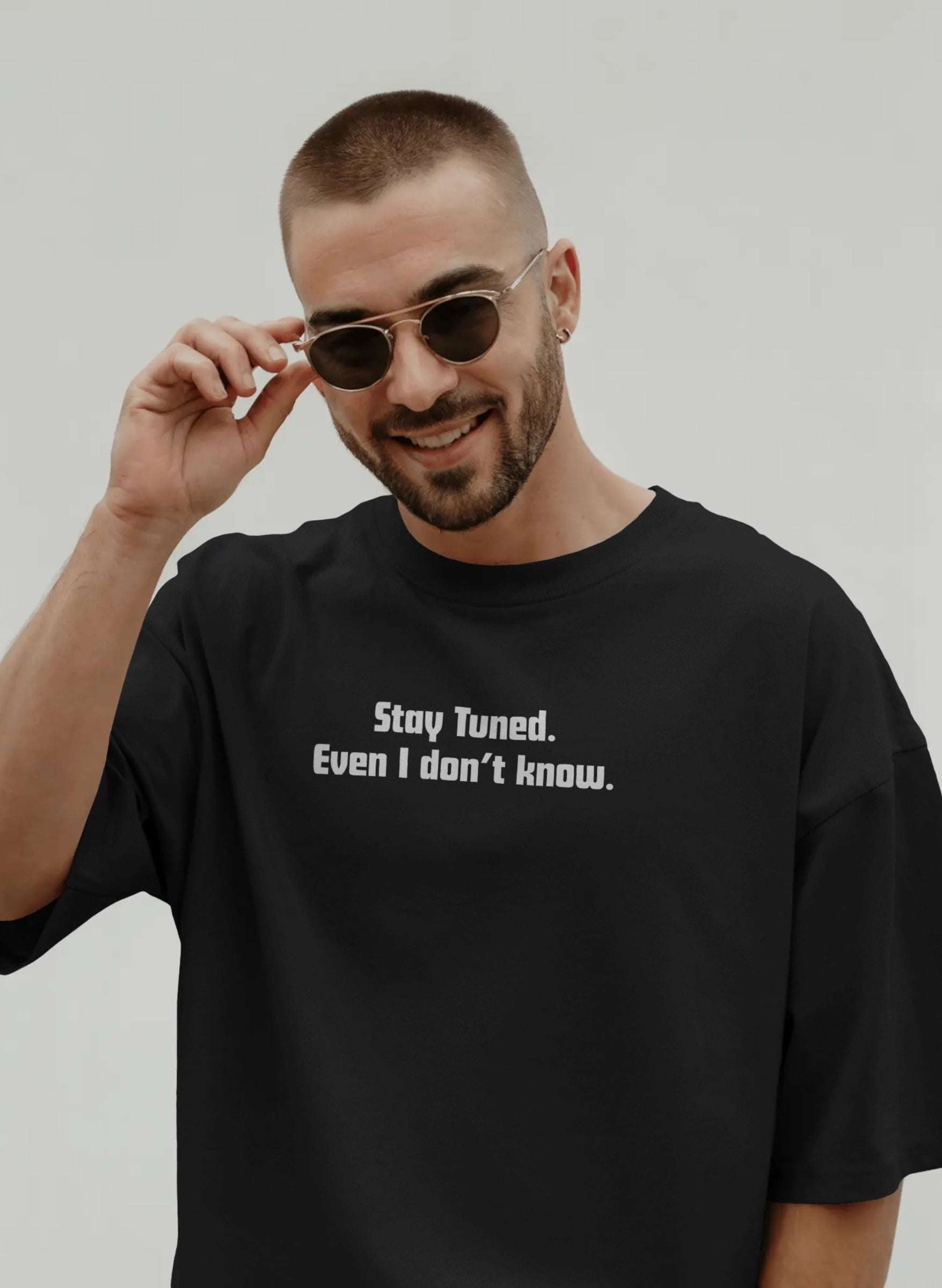 Stay Tuned Oversized T-shirt