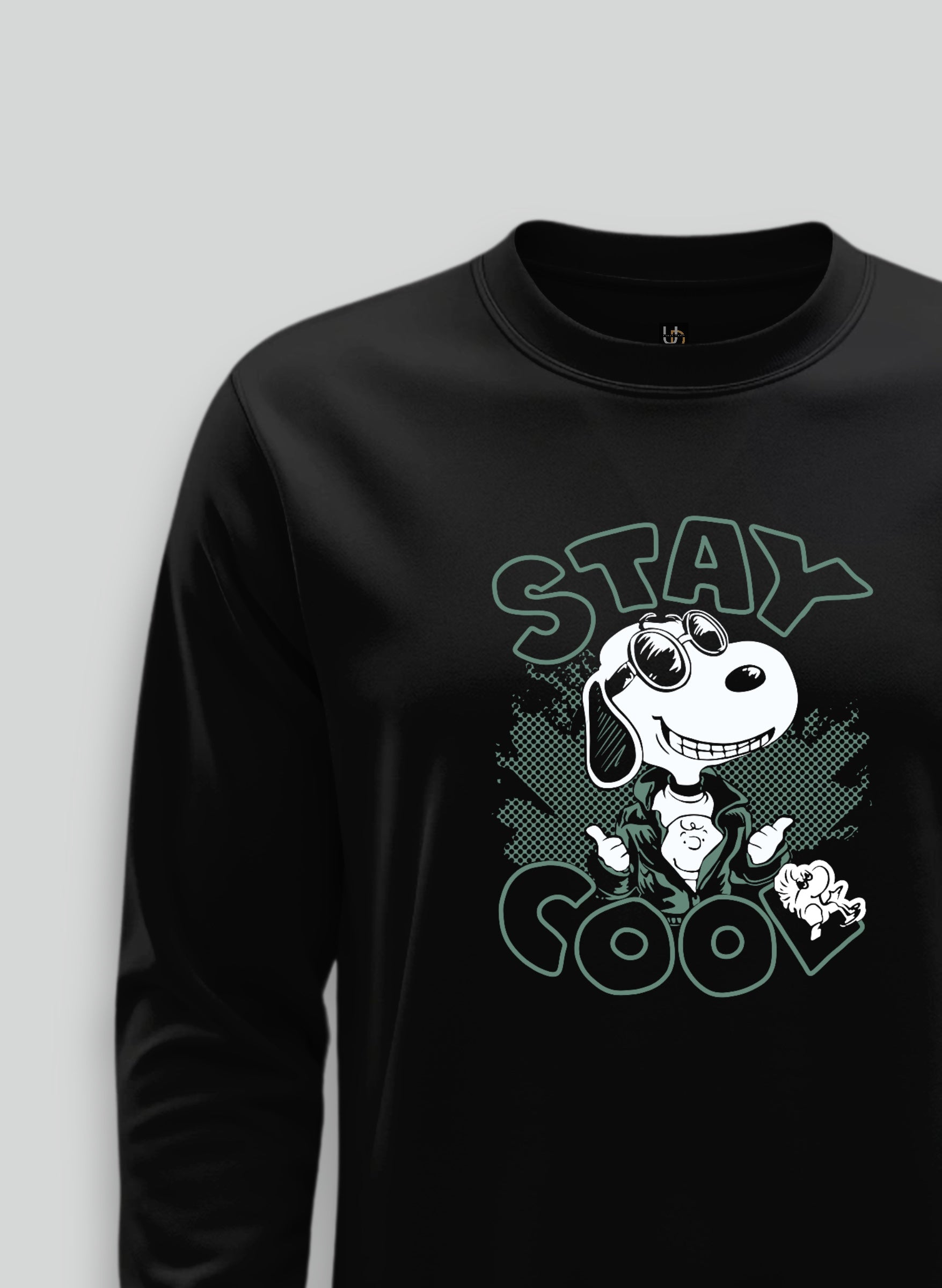 Stay Cool Black Sweatshirt