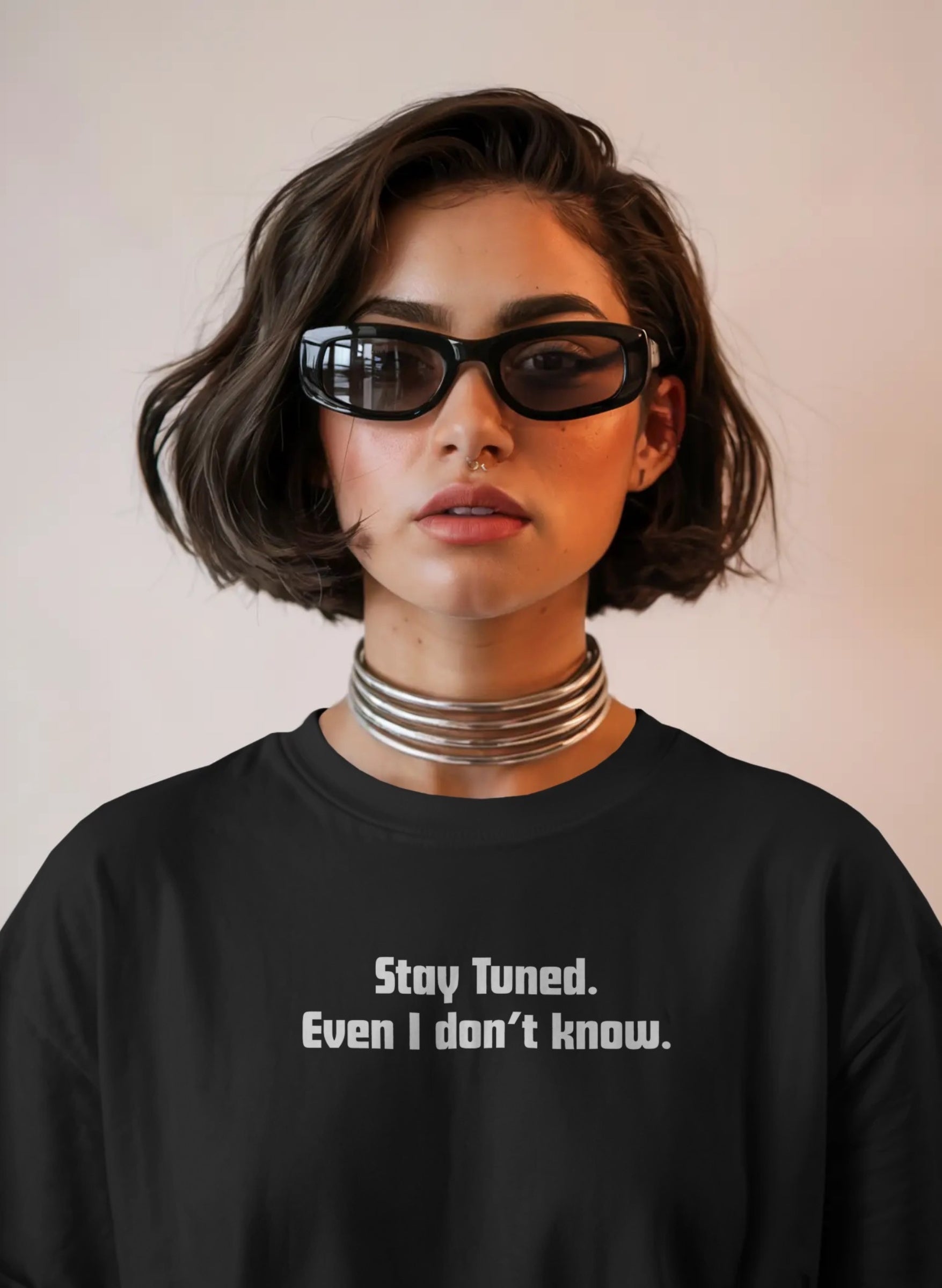 Stay Tuned Oversized T-shirt