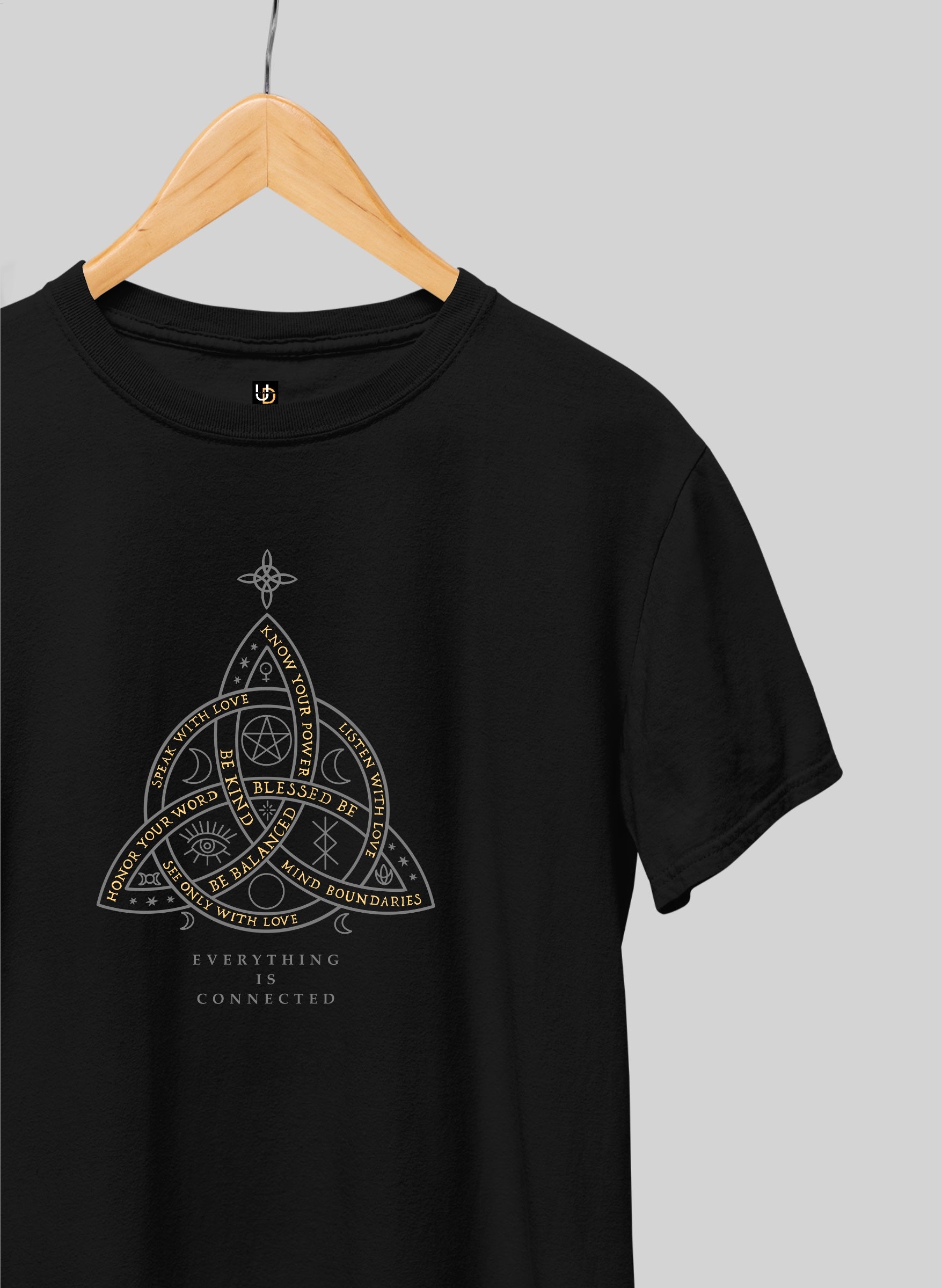 Everything is connected Half Sleeve T-Shirt