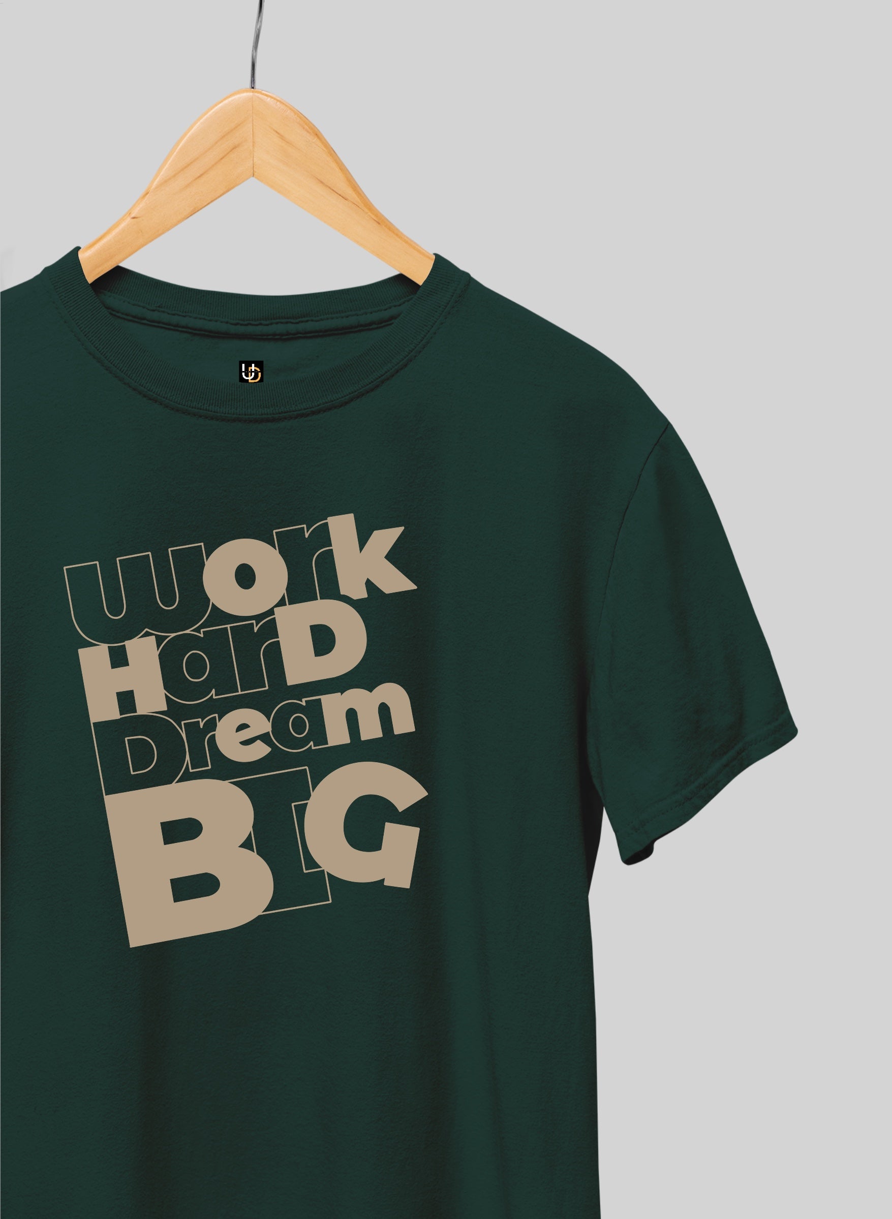 Work Hard Half Sleeve T-Shirt