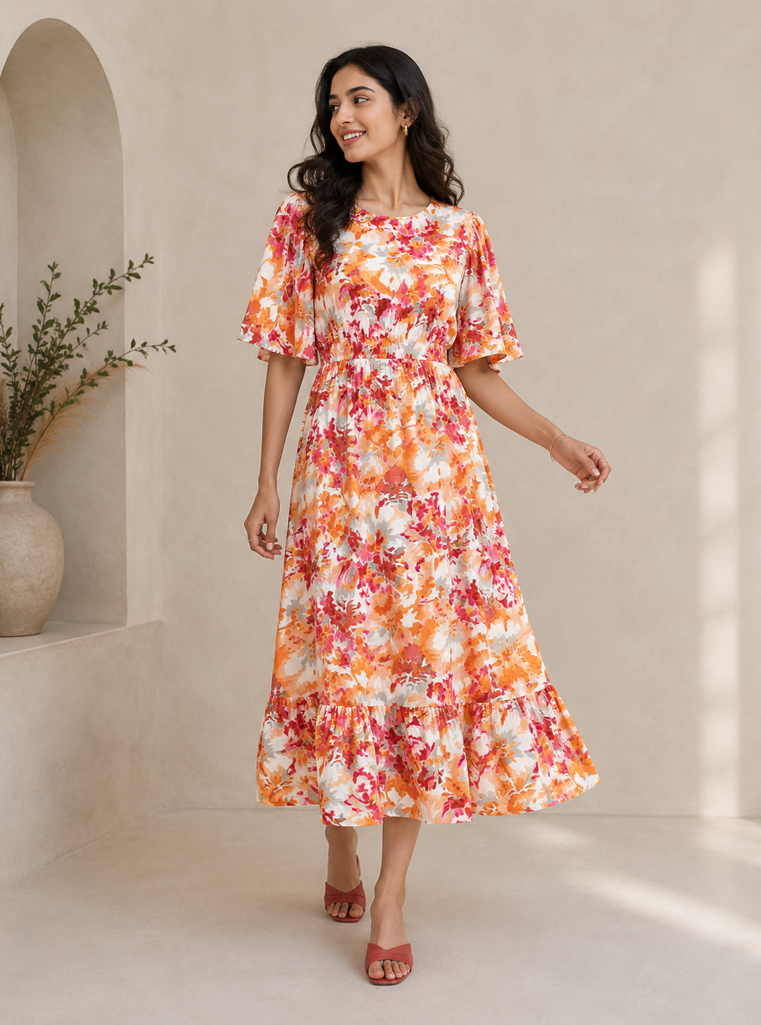 Sunset Daisy Dress