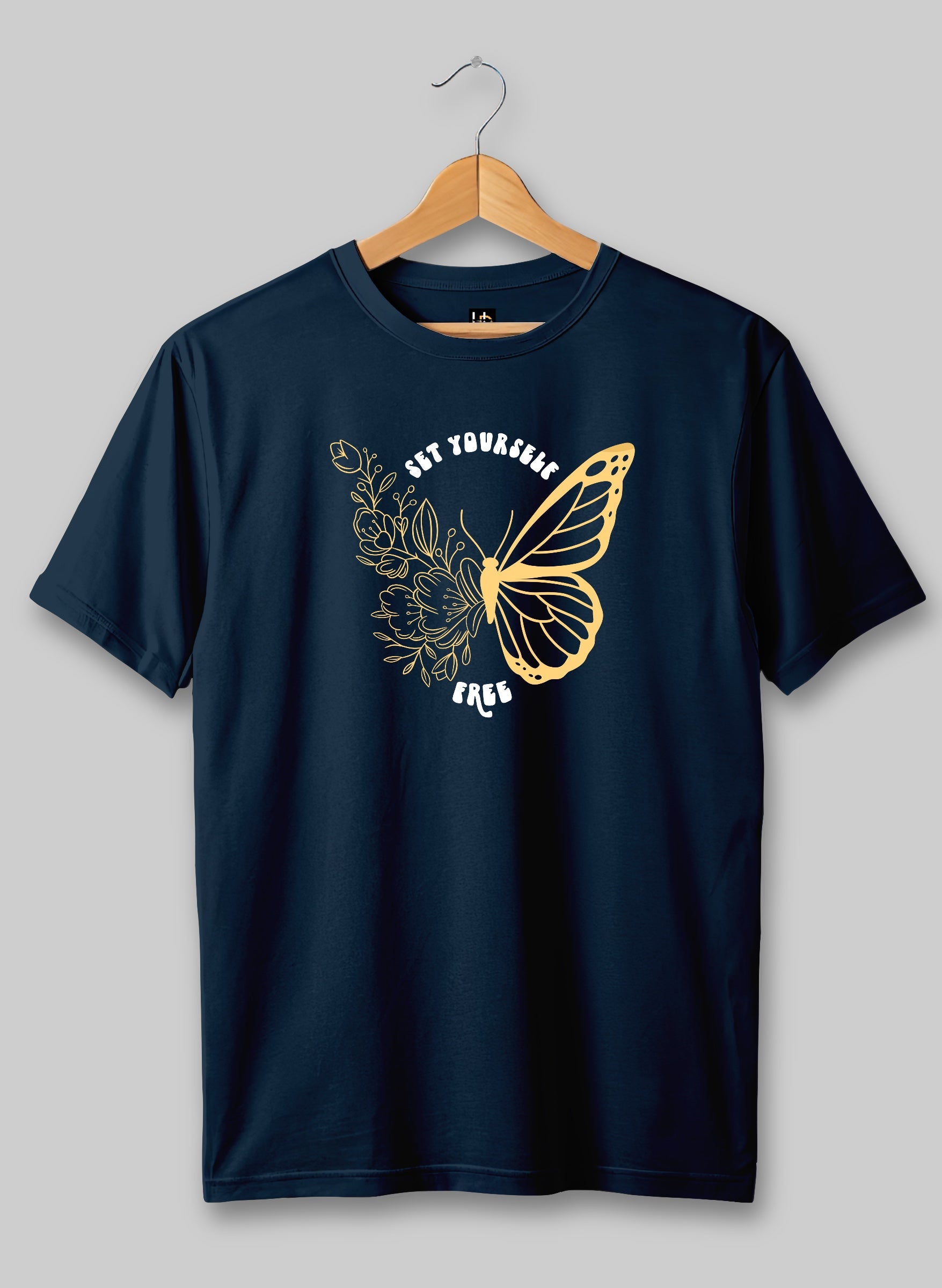 Set Yourself Free Half Sleeve T-Shirt