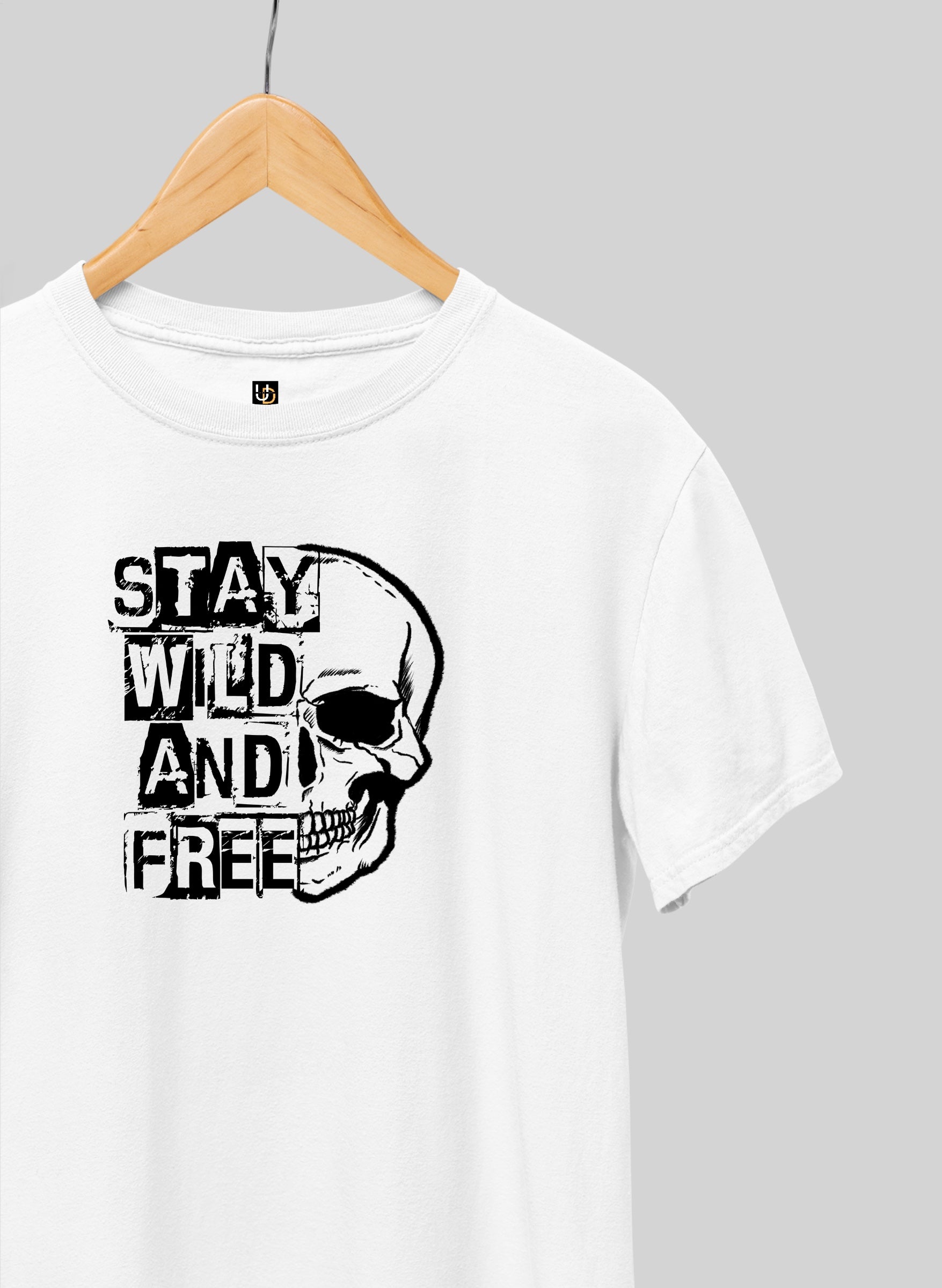 Stay Wild and Free Half Sleeve T-Shirt